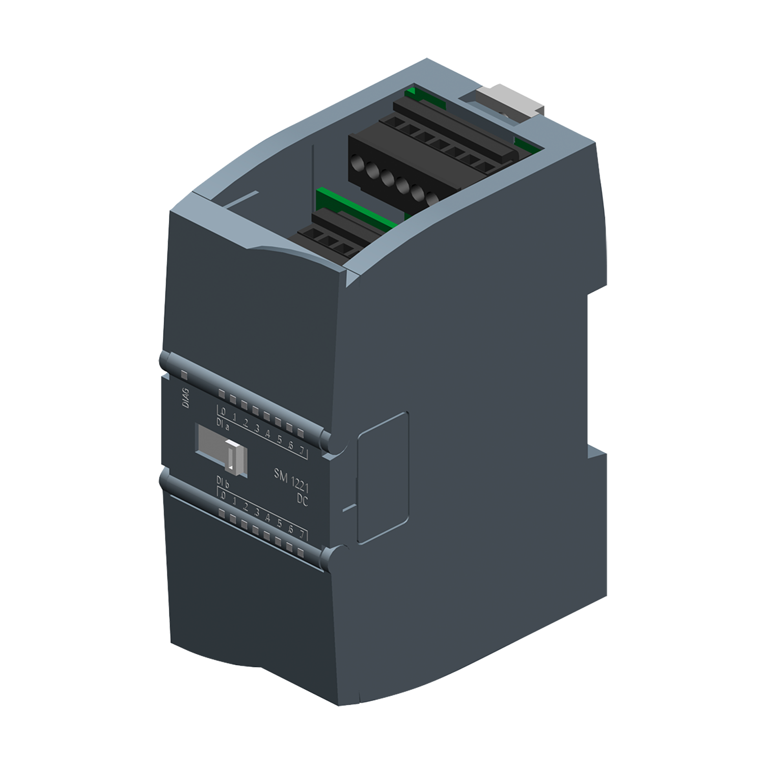 Imagen de MODULO ENTRADAS DIGITALES 16DI 24VDC SM1221 S7-1200