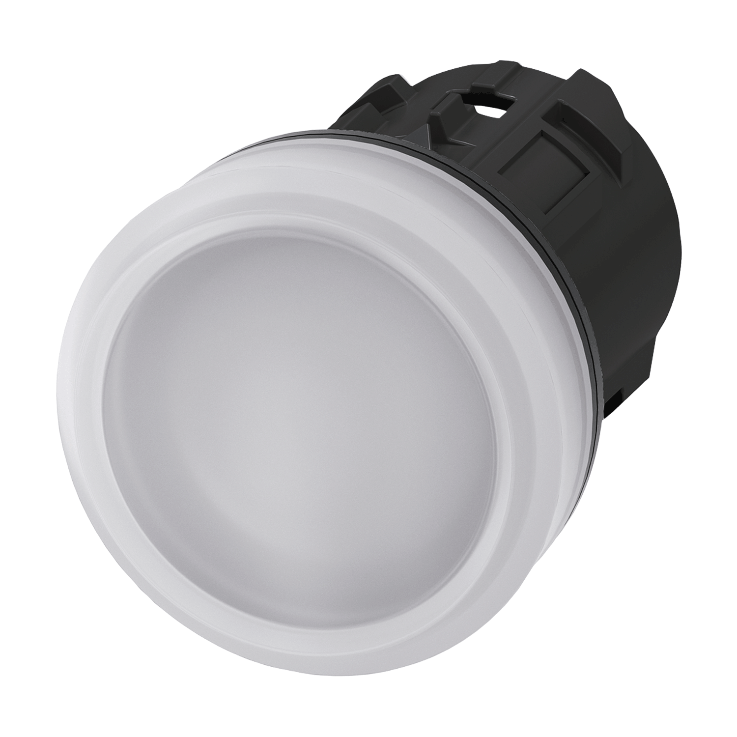 Imagen de LAMPARA DE SEÑALIZACION BLANCO 22MM PLASTICO LENTE LISA