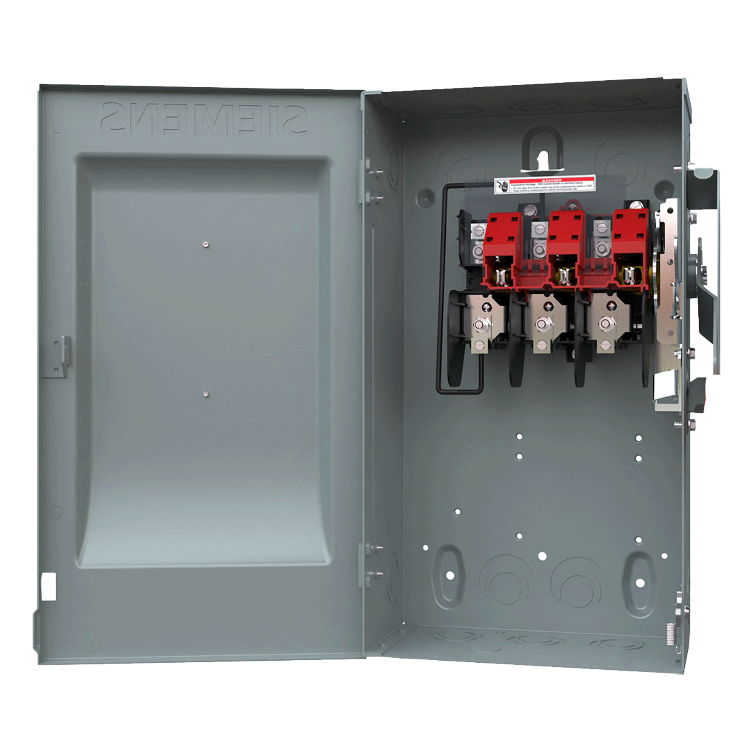 Imagen de INTERRUPTOR DE SEGURIDAD 2 X 60A 600V NEMA 1 S/PORTA FUSIBLE