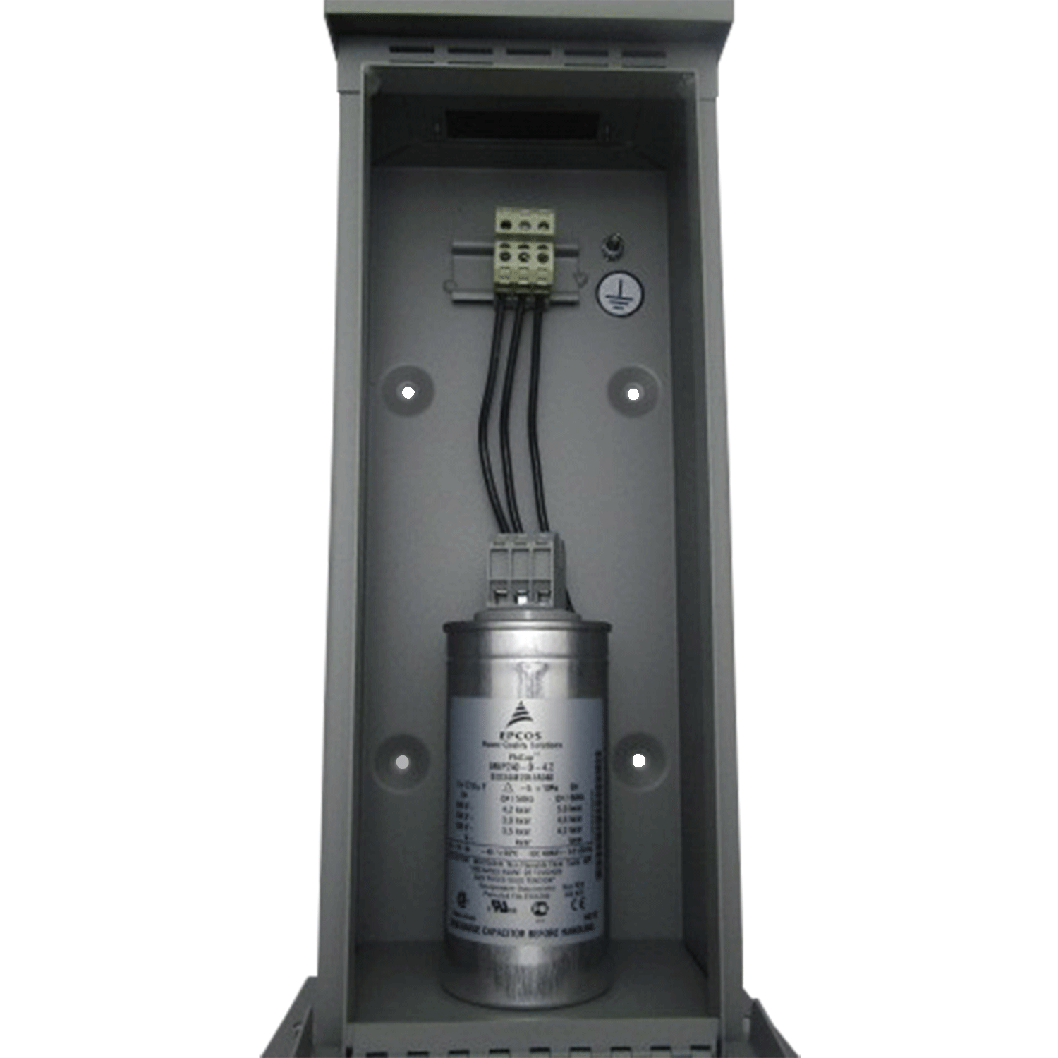 Imagen de BANCO DE CAPACITORES 7.5 KVAR 240 V FIJO A7B10000002691 (NO APLICA GARANTIA POR: TRANSITORIOS Y/O AR