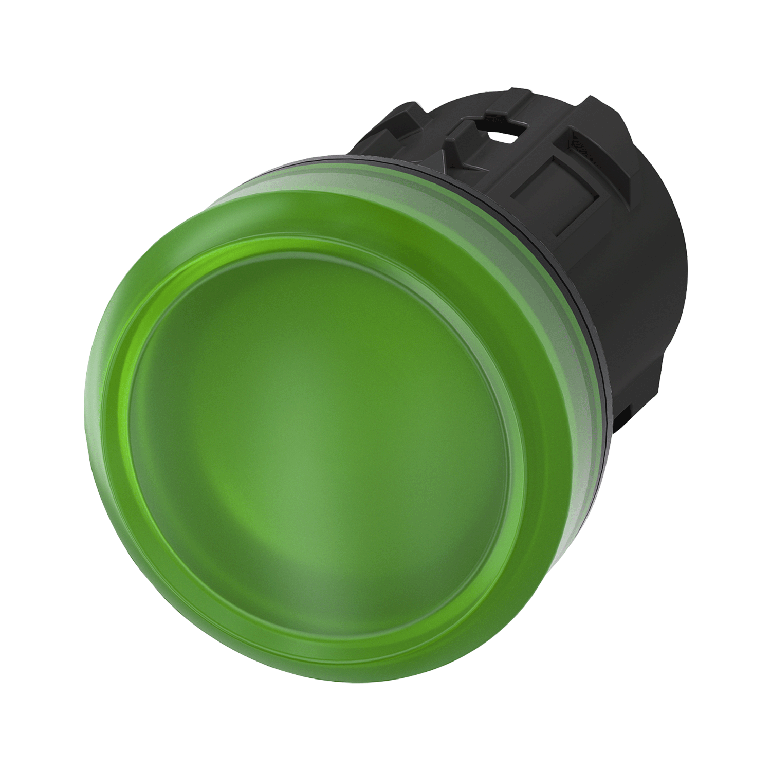 Imagen de LAMPARA DE SEÑALIZACION VERDE 22MM PLASTICO LENTE LIS0