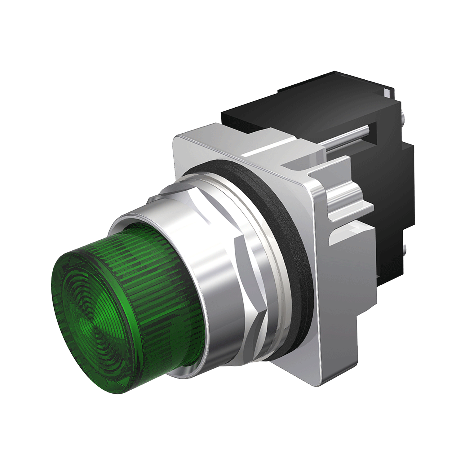 Imagen de LUZ PILOTO VERDE 30MM INCANDESCENTE 120V AC/DC NEMA 3R, 4X, 12