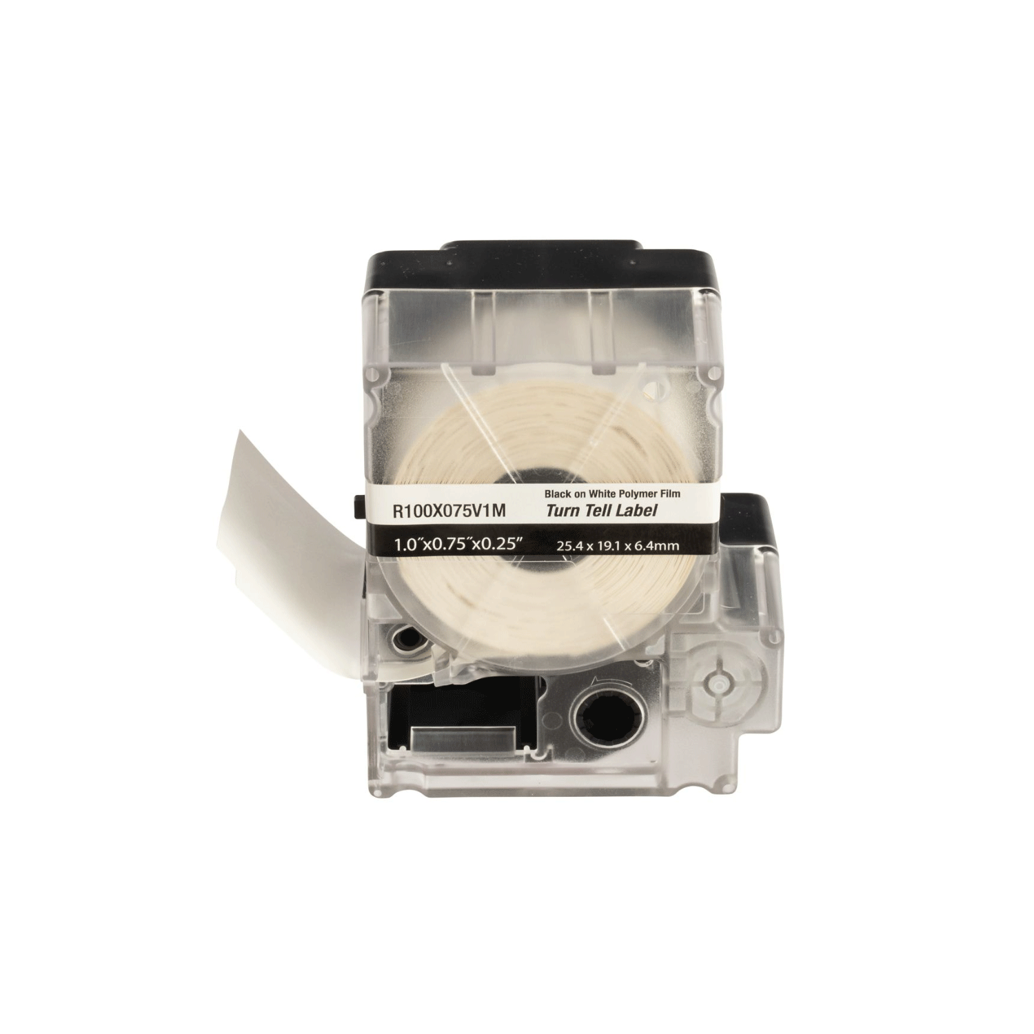 Imagen de CARTUCHO ETIQUETA ROTATIVA 25.4 X 19.1MM NEGRO SOBRE BLANCO 175 PZS. PANDUIT