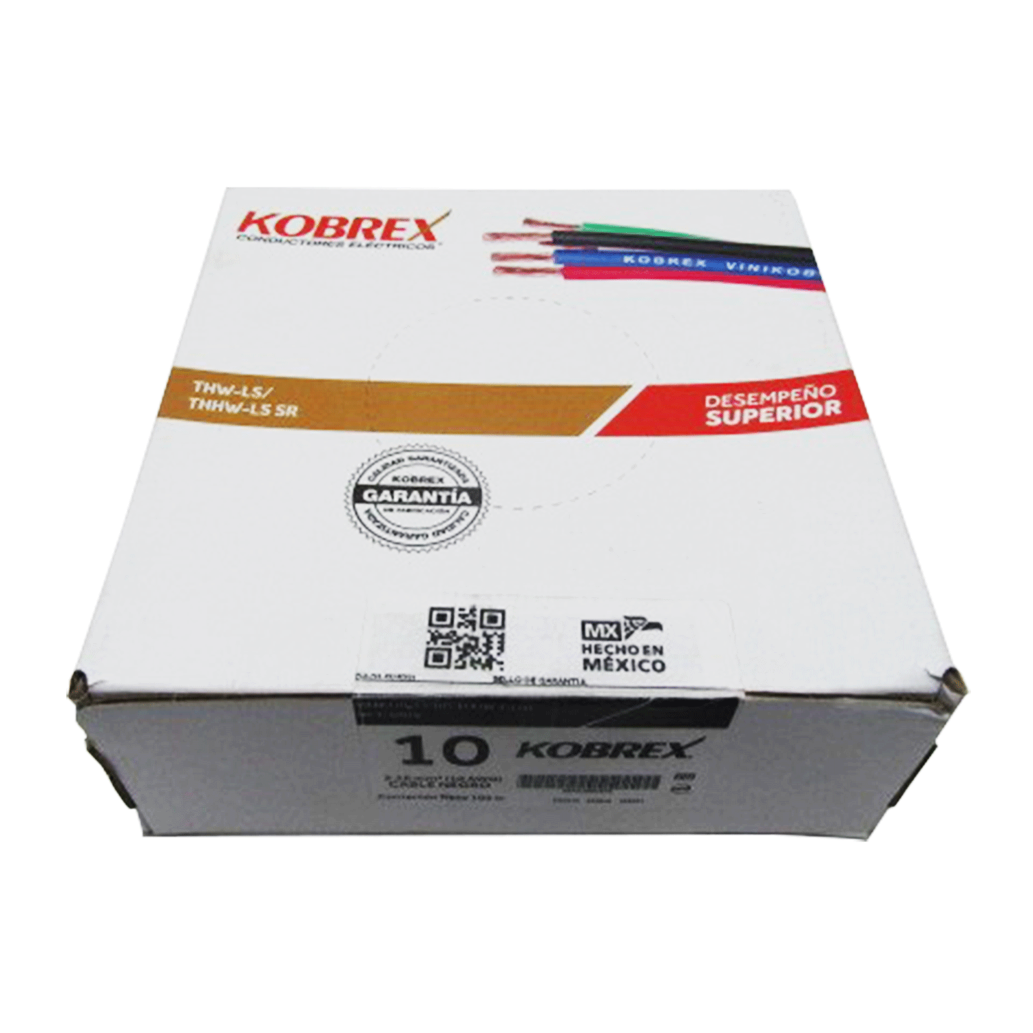 Imagen de CABLE THW-LS CAL.10 NEGRO CAJA/ROLLO KOBREX 3000621