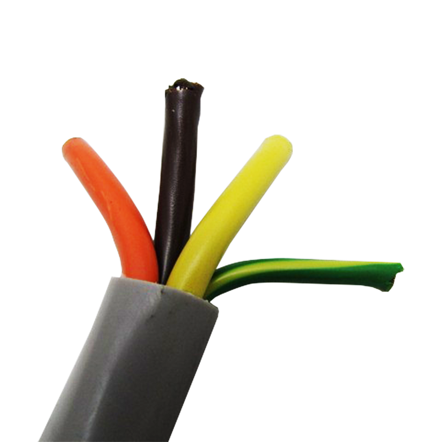 Imagen de CABLE MULTICONDUCTOR 3C8+10TF THW-LS PVC+PVC CUBIERTA GRIS CT SR VIAKON