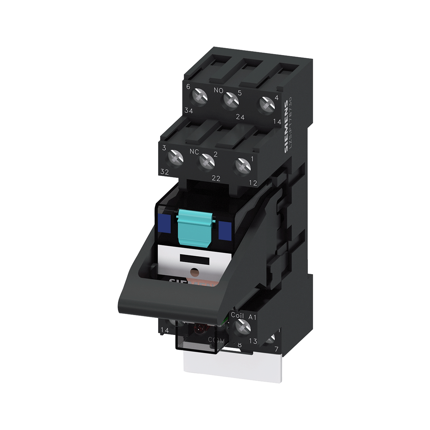 Imagen de RELE ENCHUFABLE 3W 24V DC MODULO LED ROJO