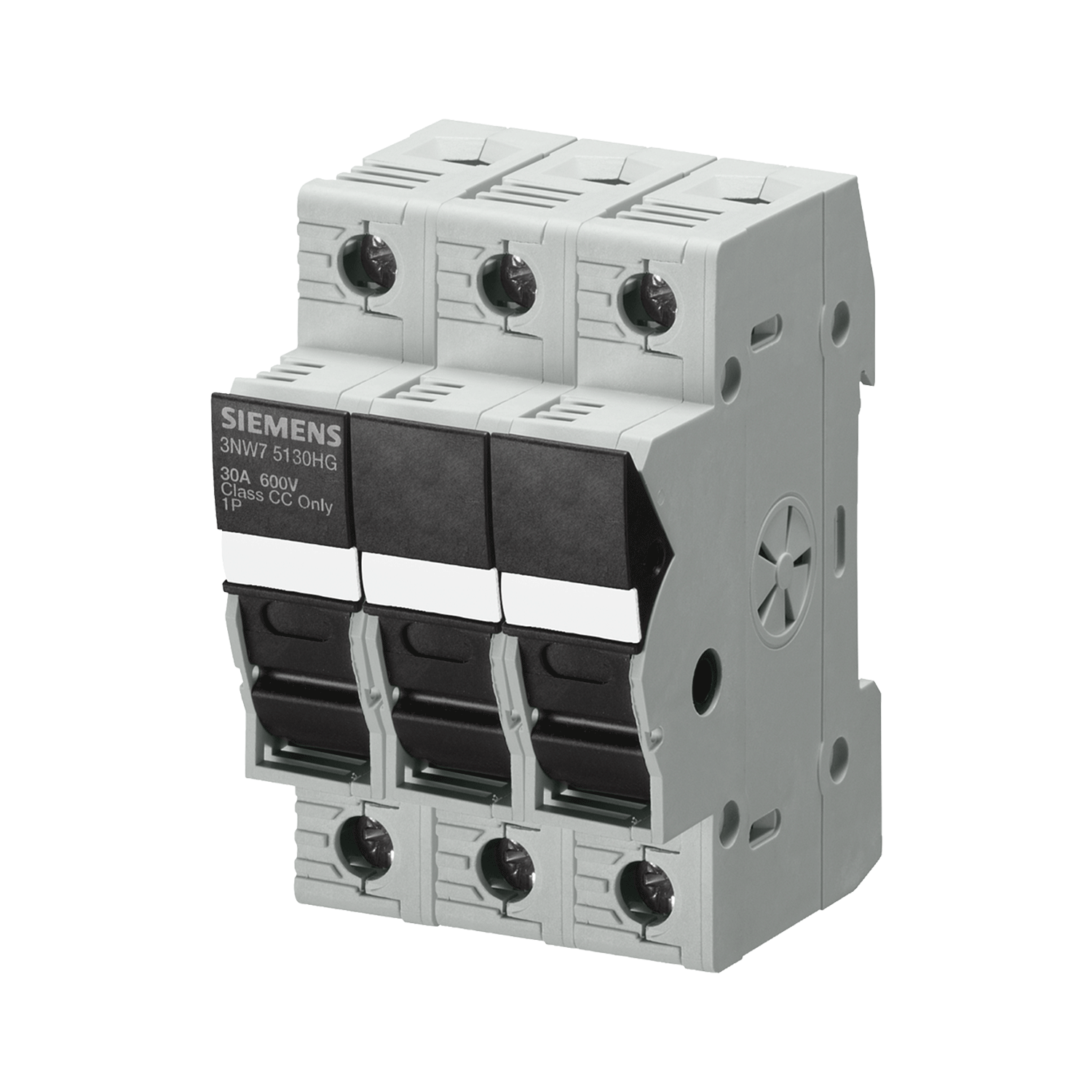 Imagen de SENTRON PORTAFUSIBLES, CLASE CC, 3 POLOS 30A 600V AC