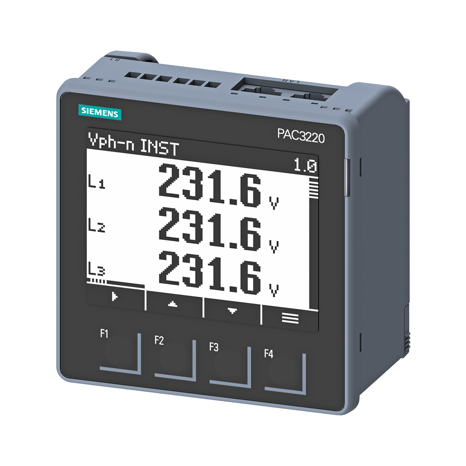Imagen de MEDICION SENTRON PAC3220 LCD 96X96MM POWER MONITOR 7KM32200BA011DA0
