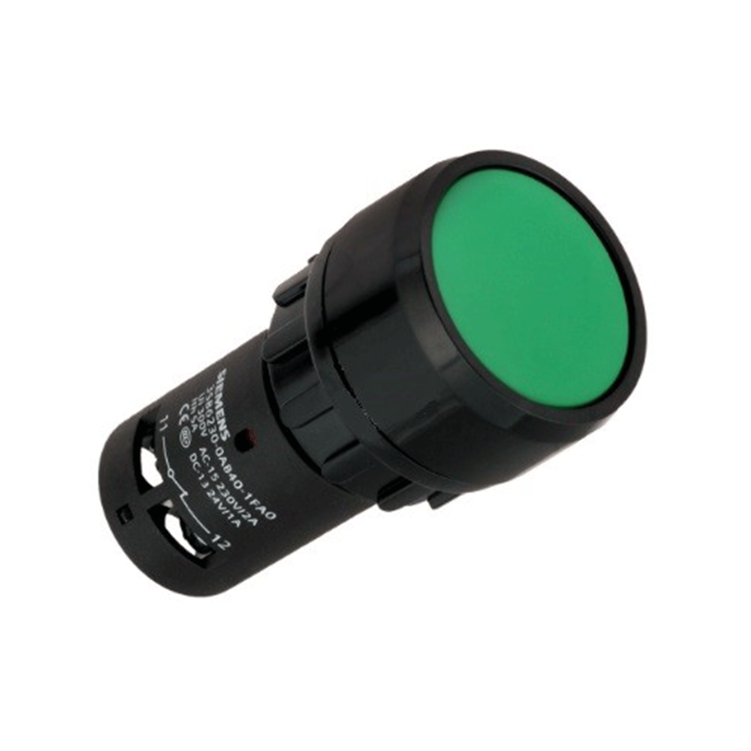 1 pieza 22 mm / 25 mm Momentánea a prueba de agua 1NO 1NC Botón LED Pulsador  12V Herramientas Verde kusrkot Interruptor de botón
