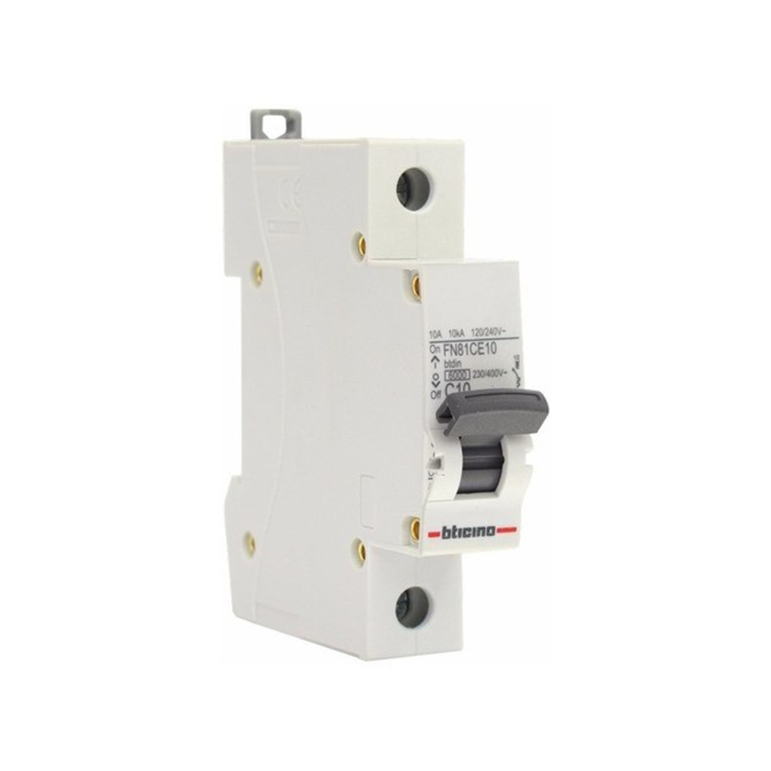 Imagen de PASTILLA INTERRUPTOR 1X50A 10KA 127/230V PARA RIEL DIN BTICINO