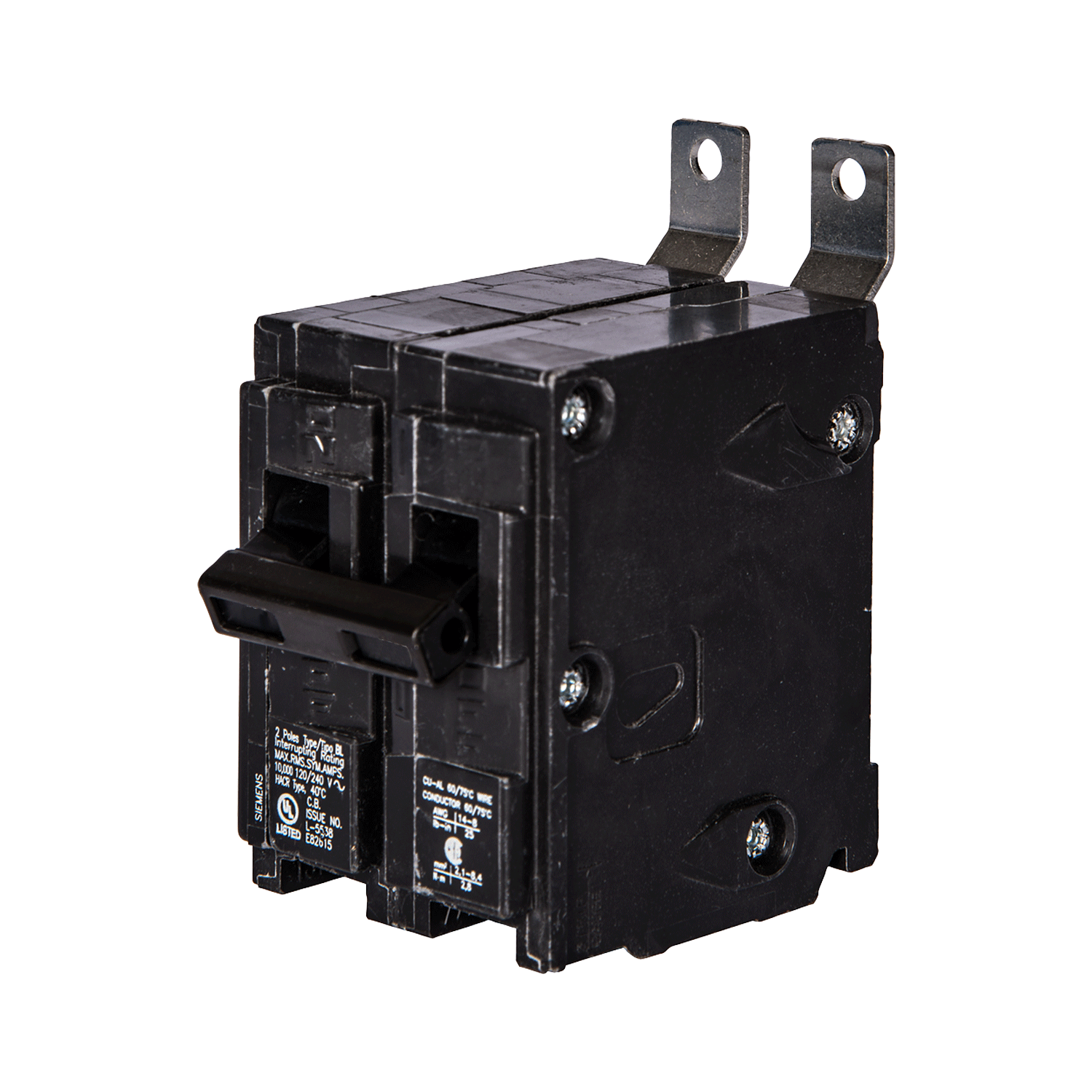 Imagen de PASTILLA INTERRUPTOR BL 2X40A 10KA 120/240V