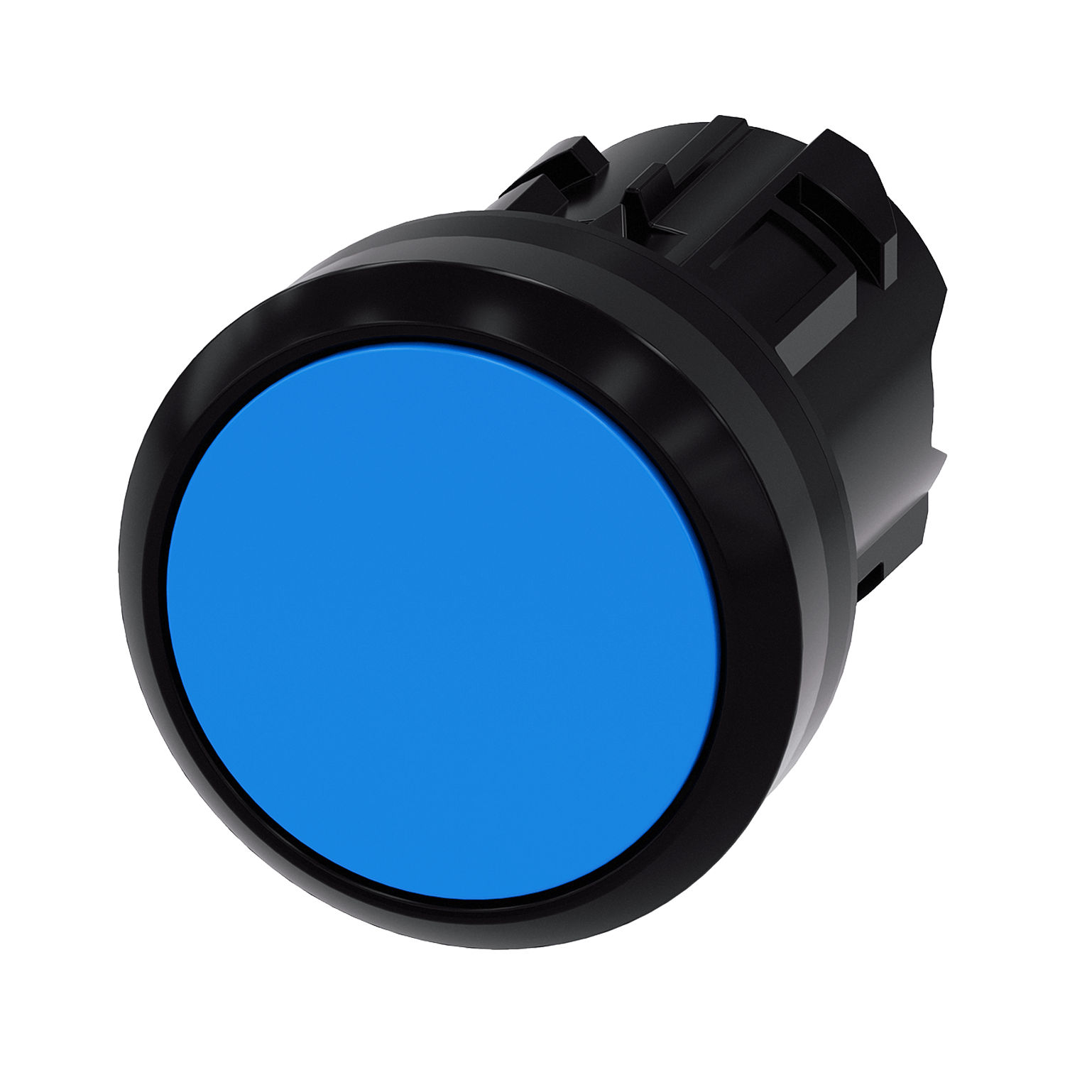 Imagen de BOTON PULSADOR AZUL 22MM PLASTICO