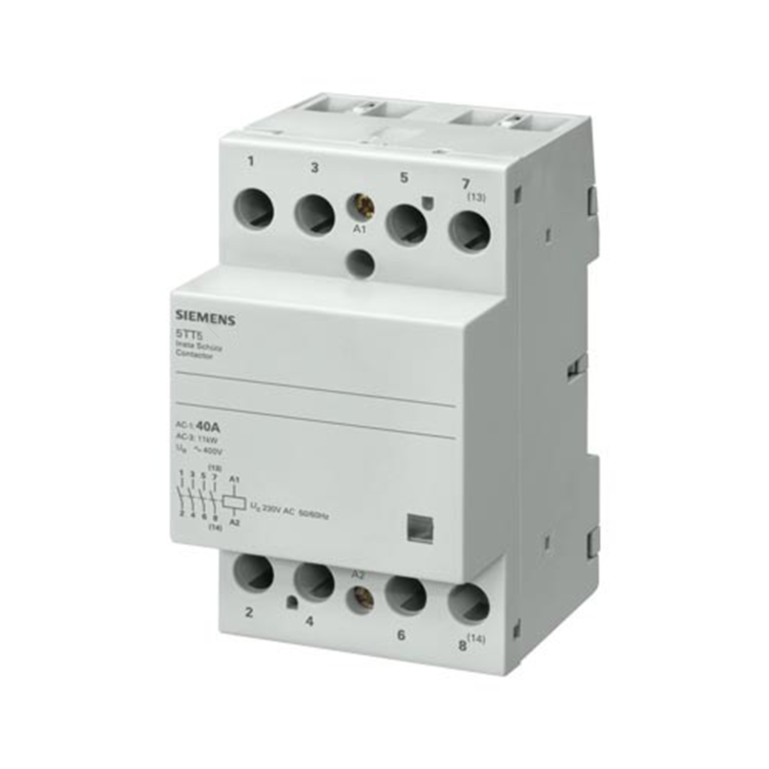 Imagen de CONTACTOR INSTA CON 4 CONTACTOS NC CONTACTO PARA AC 230V, 400V 63A CONTROL AC 230V