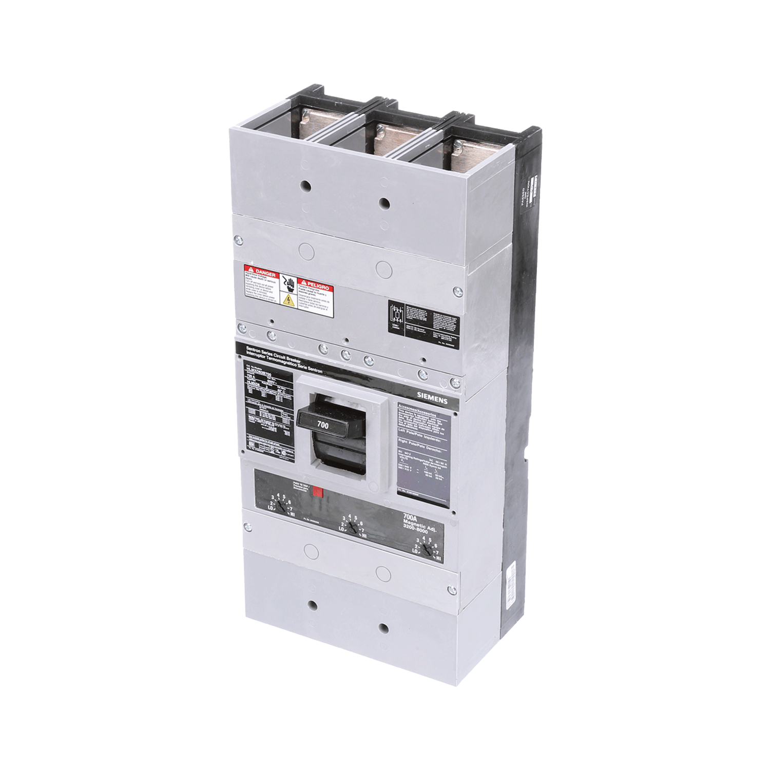 Imagen de INTERRUPTOR HLMXD6 3X700A 100KA/240, 65KA/480, 50KA/600V