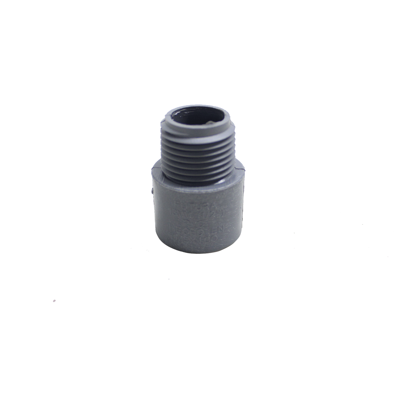 Imagen de CONECTOR PVC CEDULA 40 1/2" GRIS