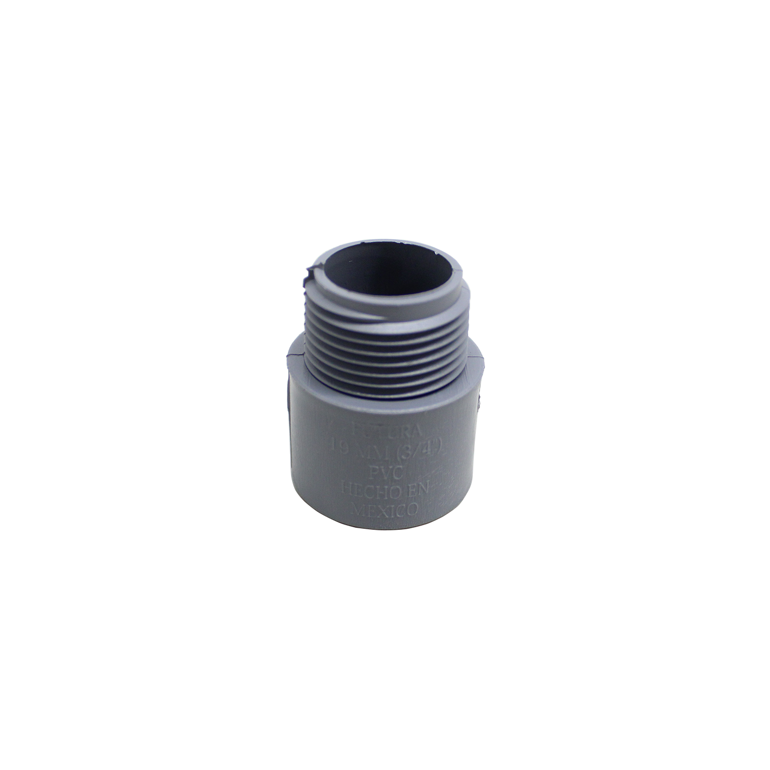 Imagen de CONECTOR PVC CEDULA 40 3/4" GRIS