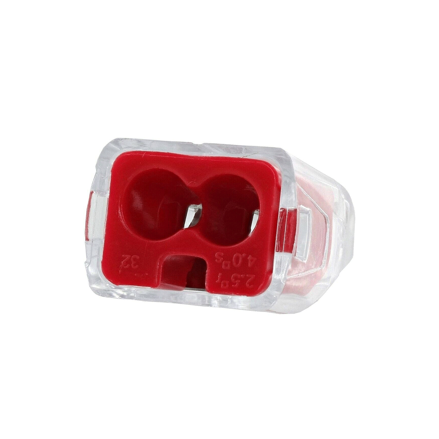 Imagen de CONECTOR DE CABLE A PRESION ROJO 16-12AWG 2 PUERTOS MODELO 32