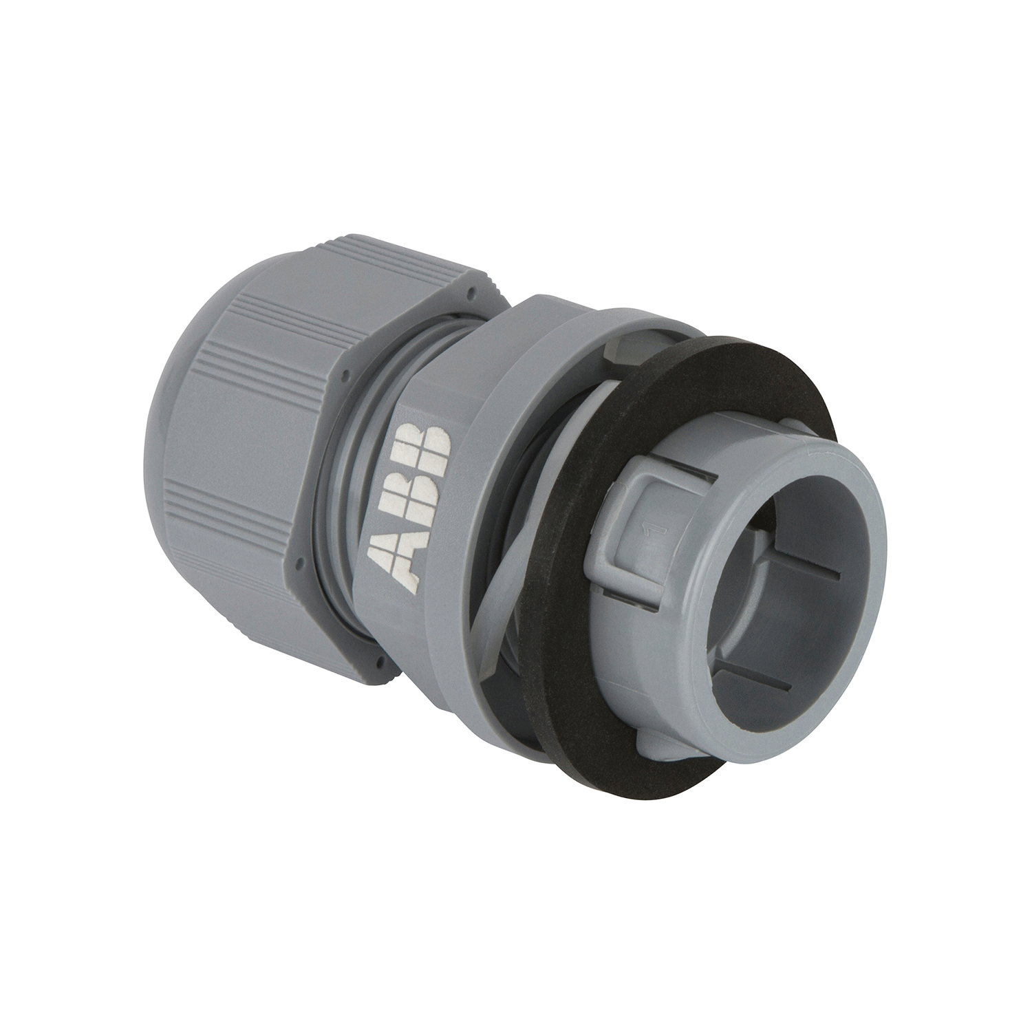 Imagen de CONECTOR GLANDULA GRIS 1/2" CONEXION RAPIDA  T&B