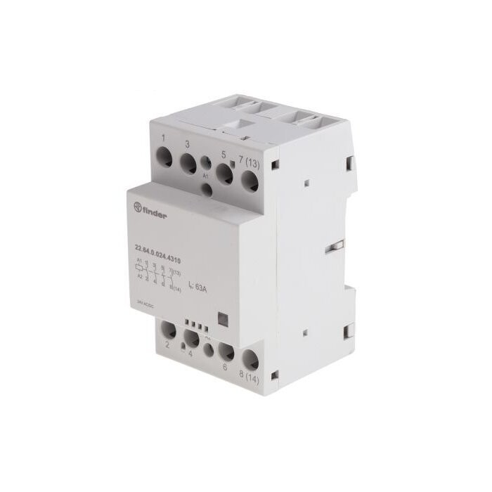 Imagen de CONTACTOR MODULAR (230V AC/DC) 63A  4NA 22.64.0.230.4310