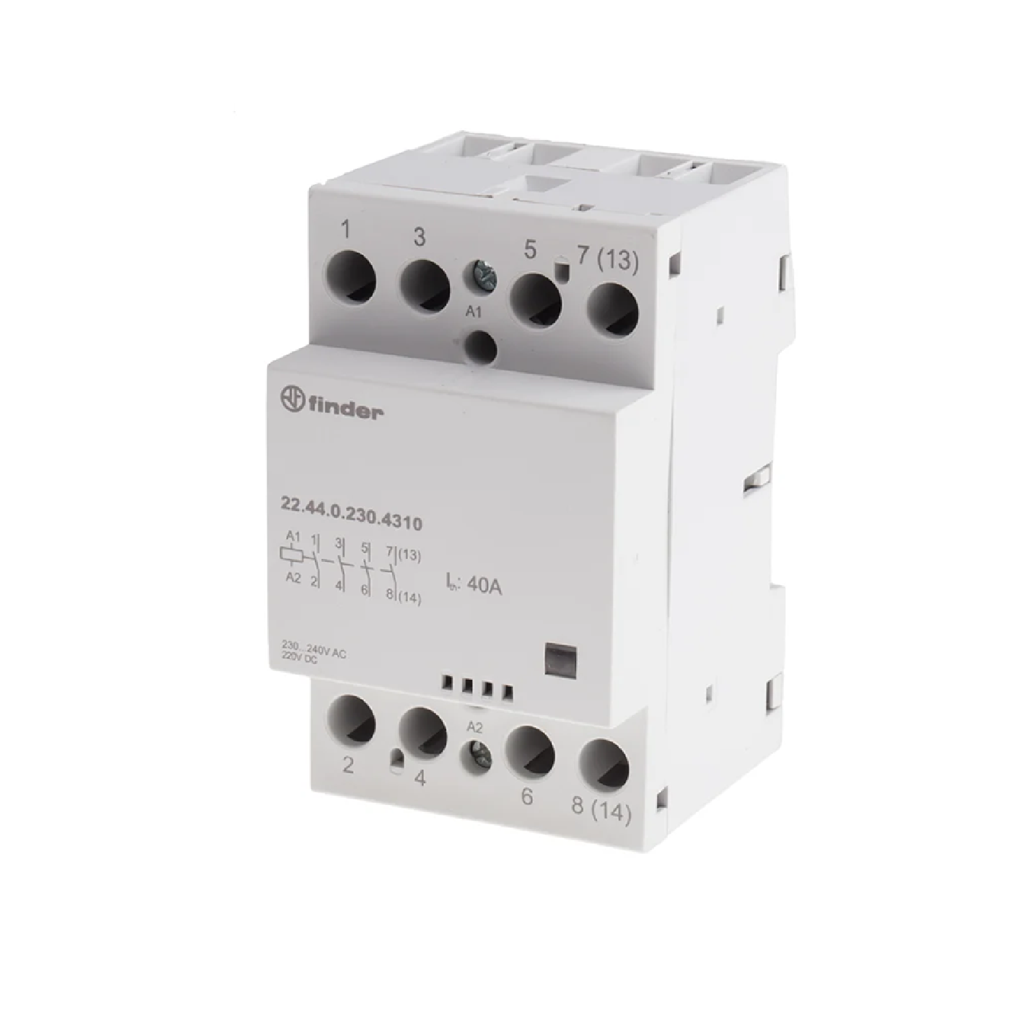 Imagen de CONTACTOR MODULAR (230V AC/DC) 40A  4NA 22.44.0.230.4310
