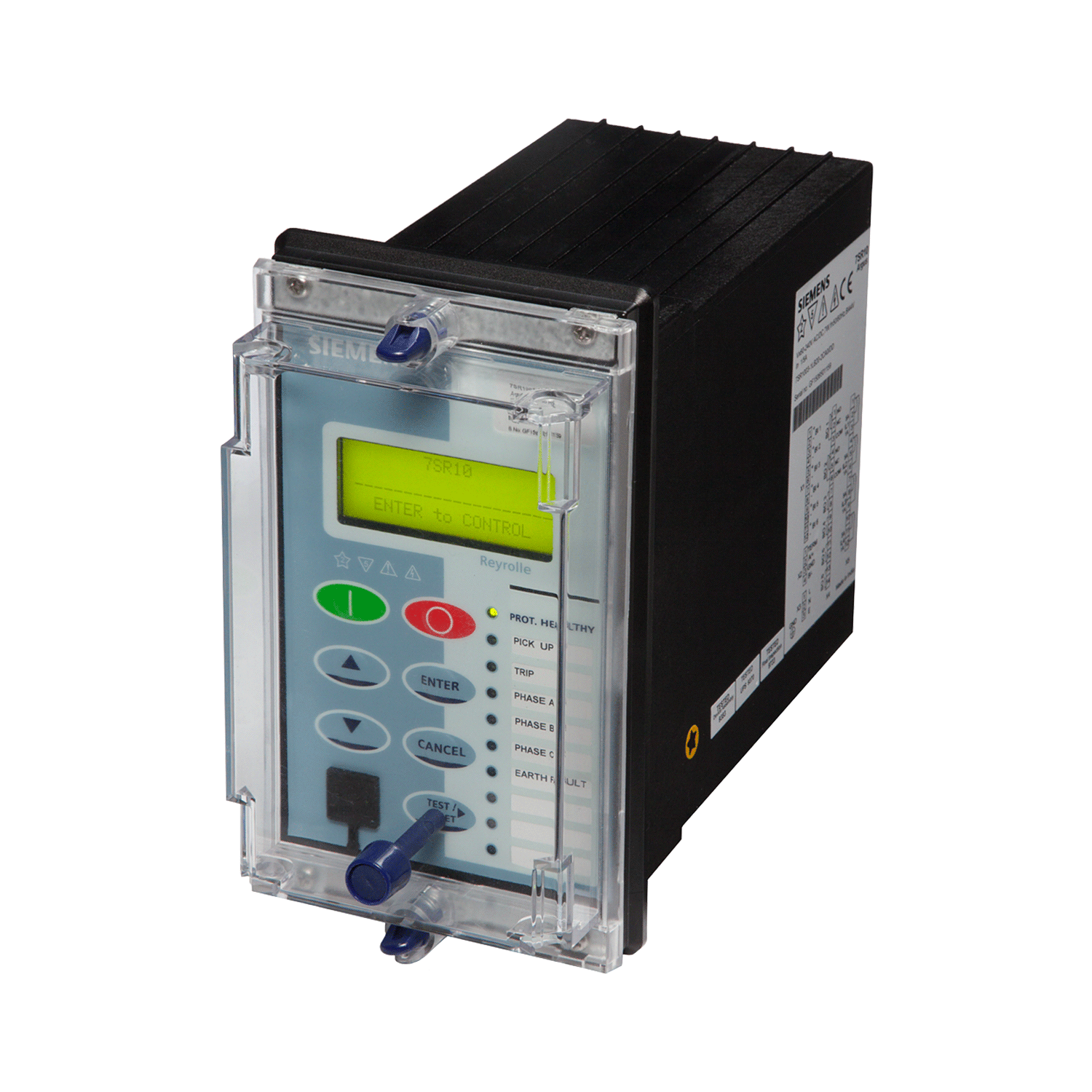 Imagen de RELEVADOR REYROLLE 7SR1004 4 CT, 3 VT, 10 LED, 9 BI (110V AC/DC), 6 BO, ALIM. 60 A 240V AC/DC C/MODB
