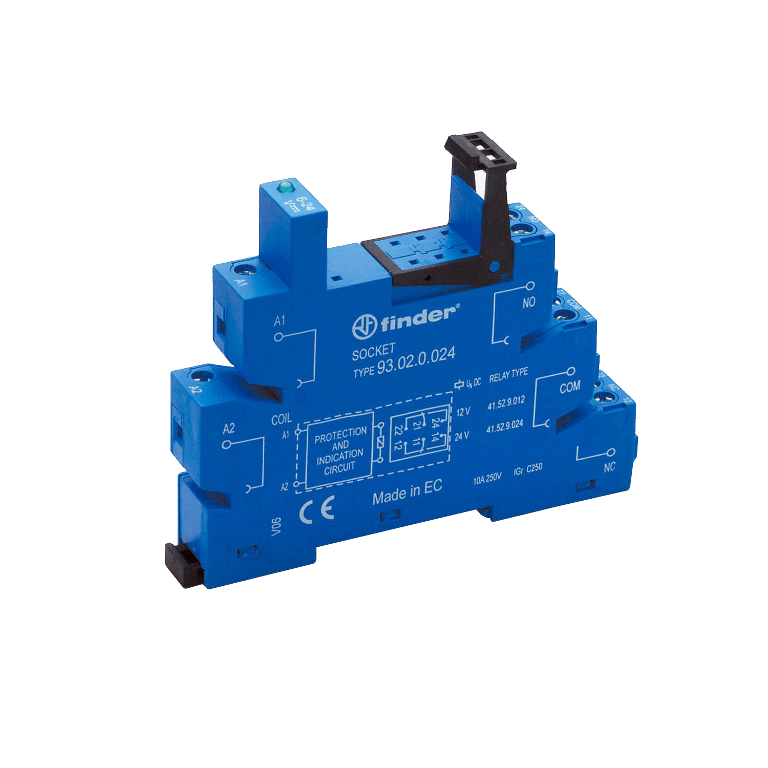 Imagen de BASE PARA SERIE 41 (24VAC/DC) 8 PIN 93020024