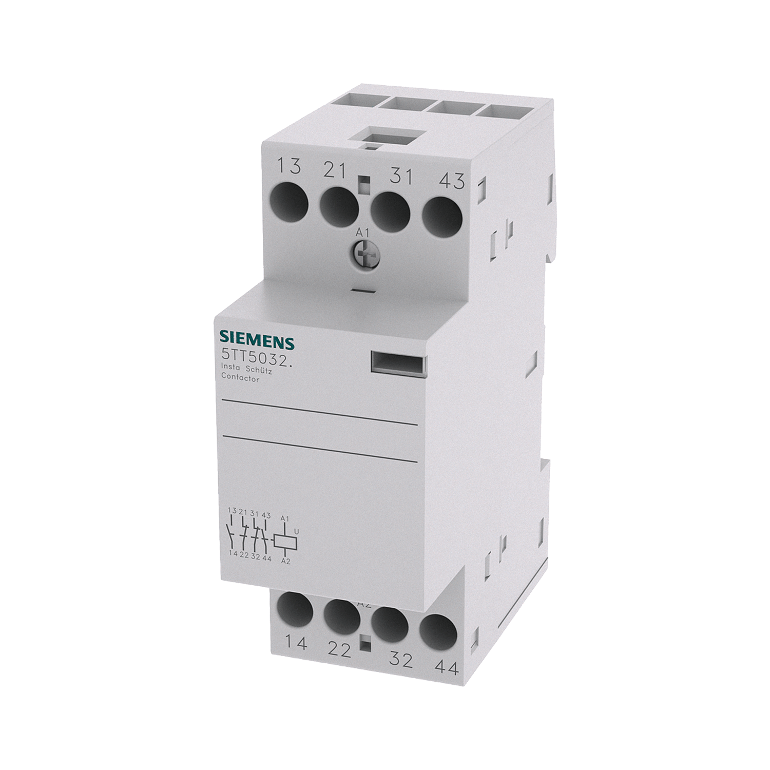 Imagen de CONTACTOR INSTA CON 2 CONT NA Y 2 CONT NC CONTACTO P. 230, 400 V AC 25A CONTROL 230 V AC