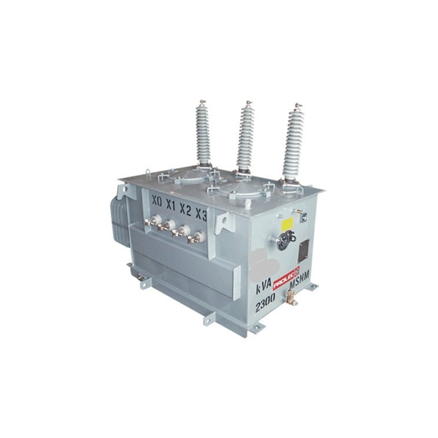 Imagen de TRANSFORMADOR TIPO ESTACION 300 KVA TRIFASICO 33000 440/254 SIN GARGANTAS MARCA PROLEC