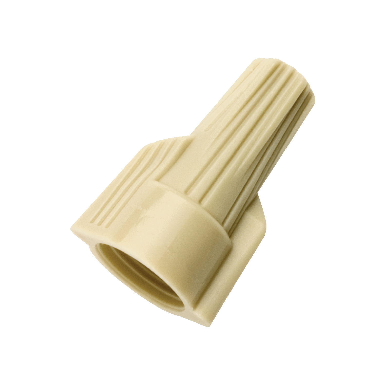 Imagen de CAPUCHON BEIGE CON ALETAS CAL. 22 A 8 AWG 600V CAJA 100 PZS. IDEAL