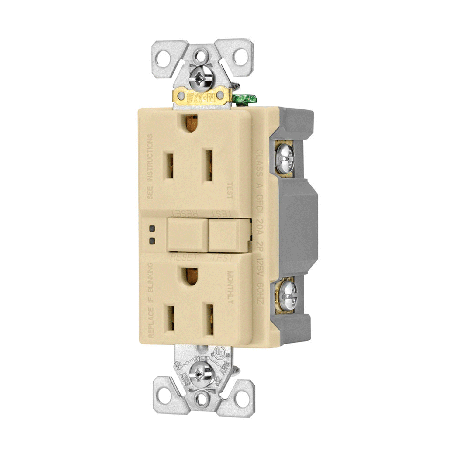 Imagen de CONTACTO DUPLEX CON RESET MARFIL VGF15V