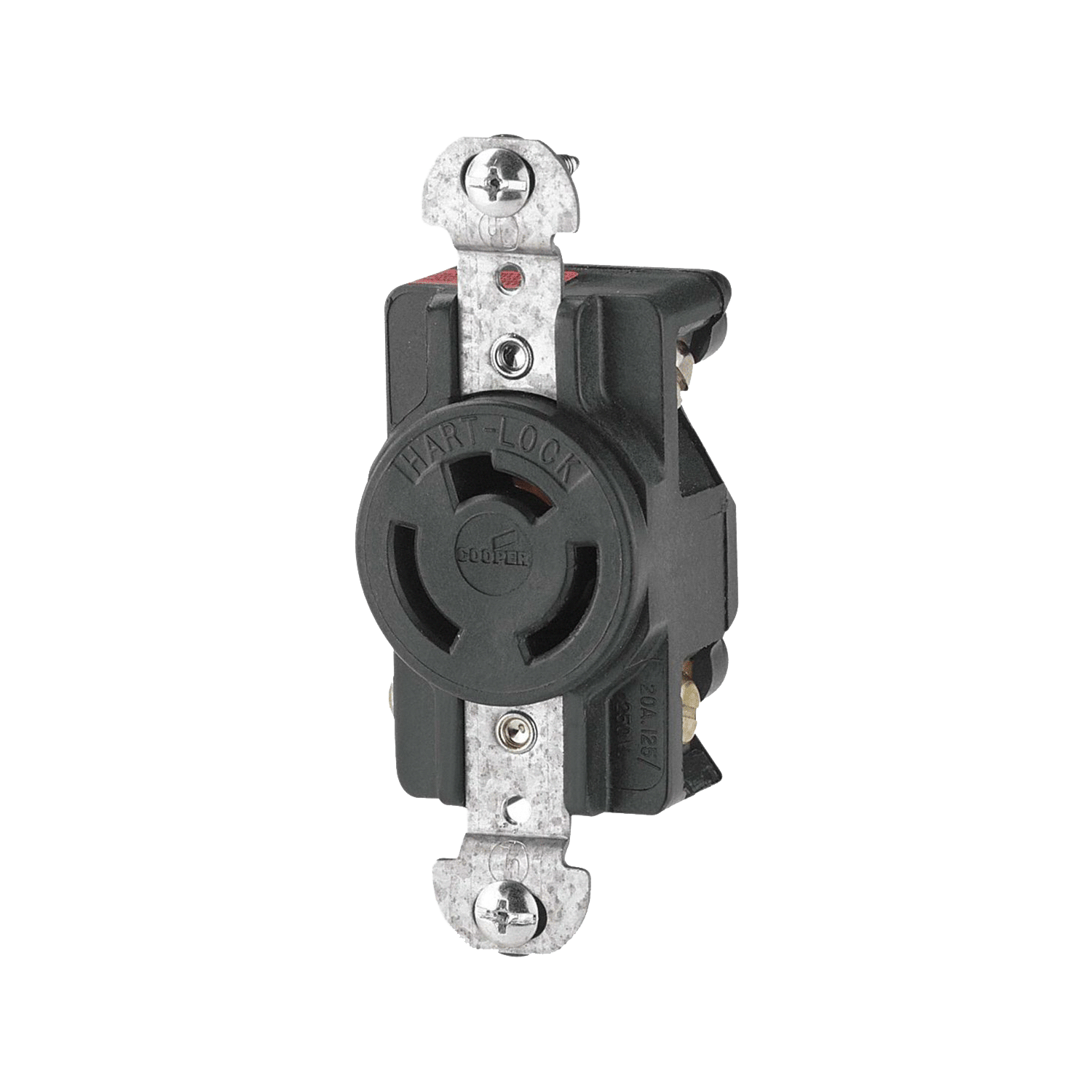 Imagen de CONTACTO MEDIA VUELTA 3P 3H 20A 250V AC NO NEMA GRADO INDUSTRIAL