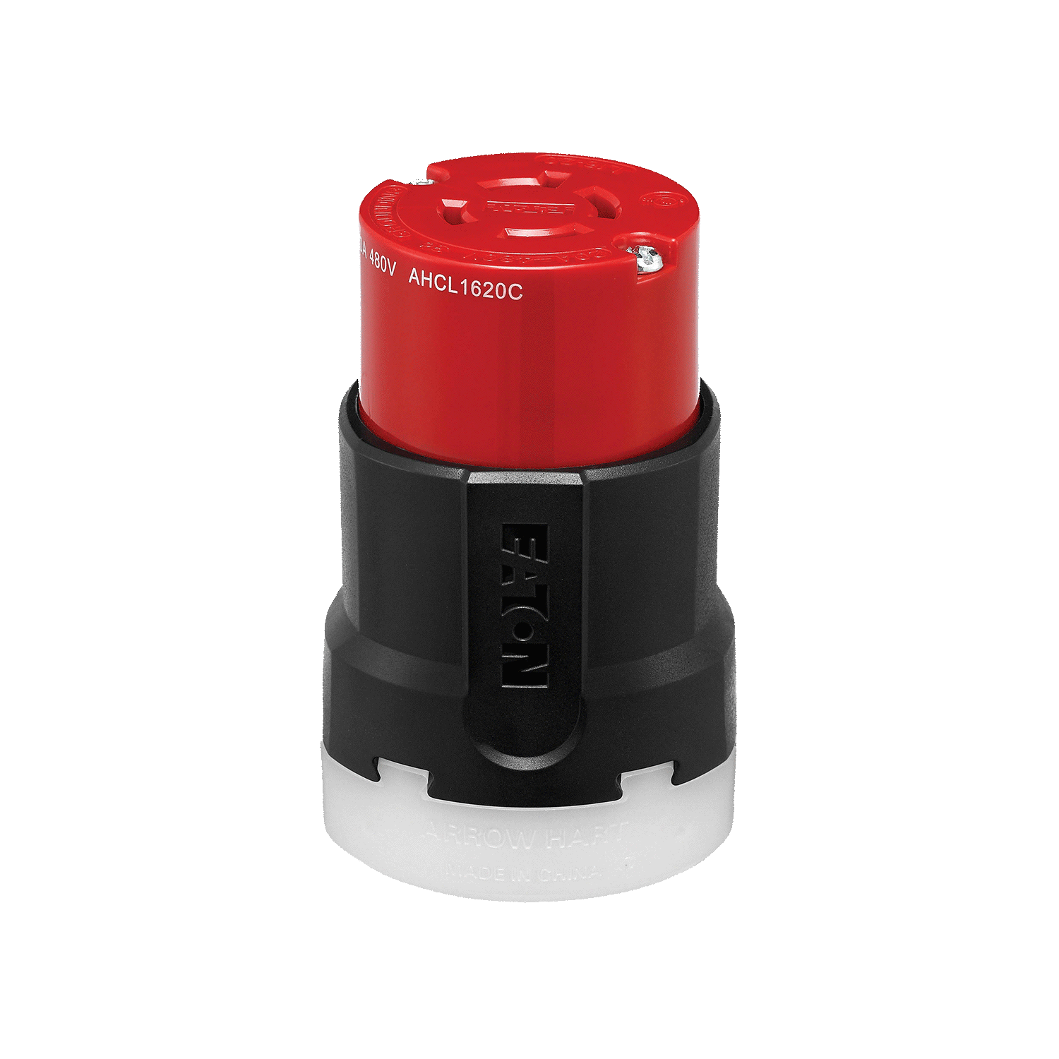 Imagen de RECEPTACULO MEDIA VUELTA COLGANTE 3P 4H 20A 3F 480V AC NEMA L16-20 GRADO INDUSTRIAL