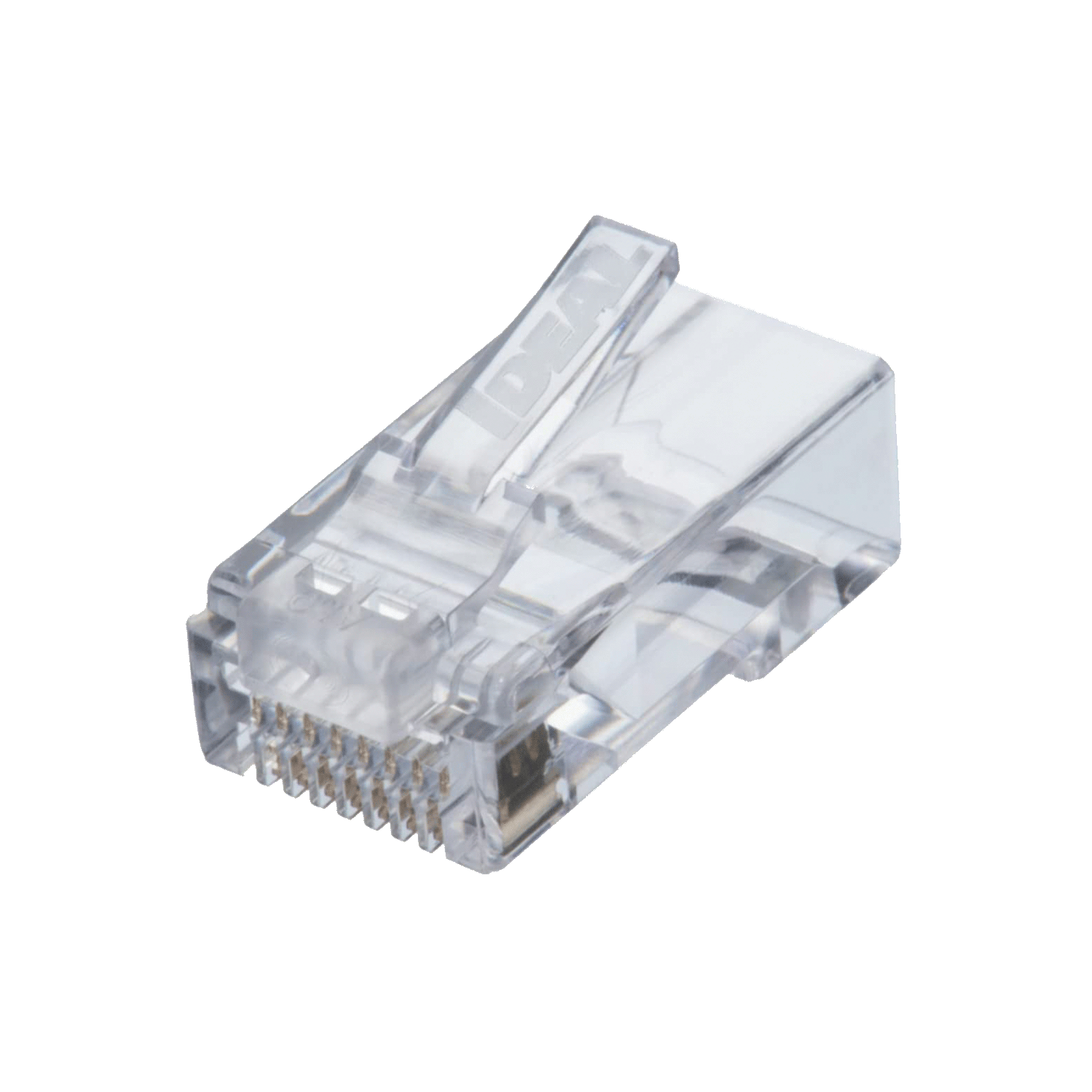 Imagen de CONECTOR PLUG RJ-45 CAT6 8P8C BOLSA 100 PZS. IDEAL