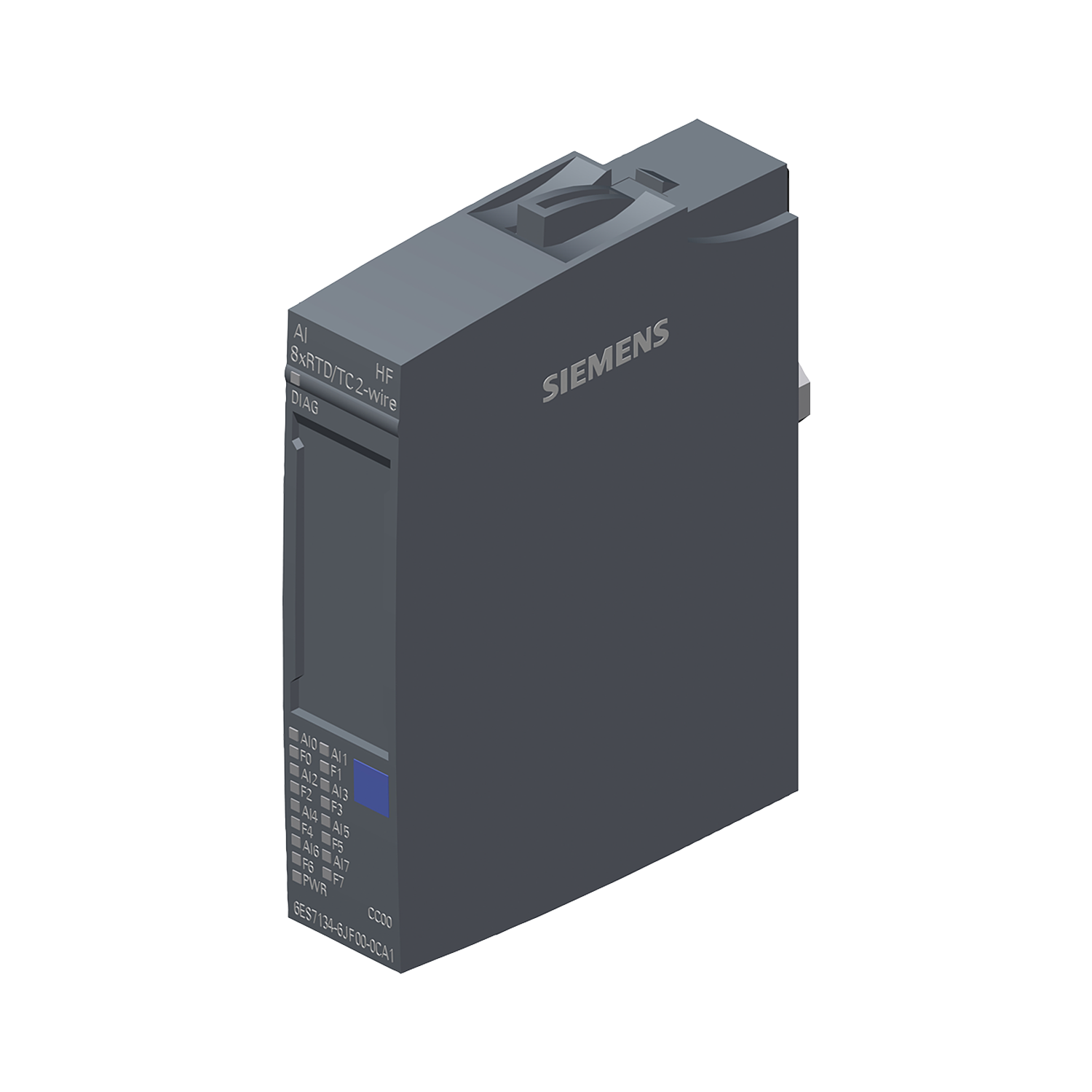 Imagen de MODULO DE ENTRADAS ANALOGICAS PARA ET 200 SP, EA 8XRTD/TC