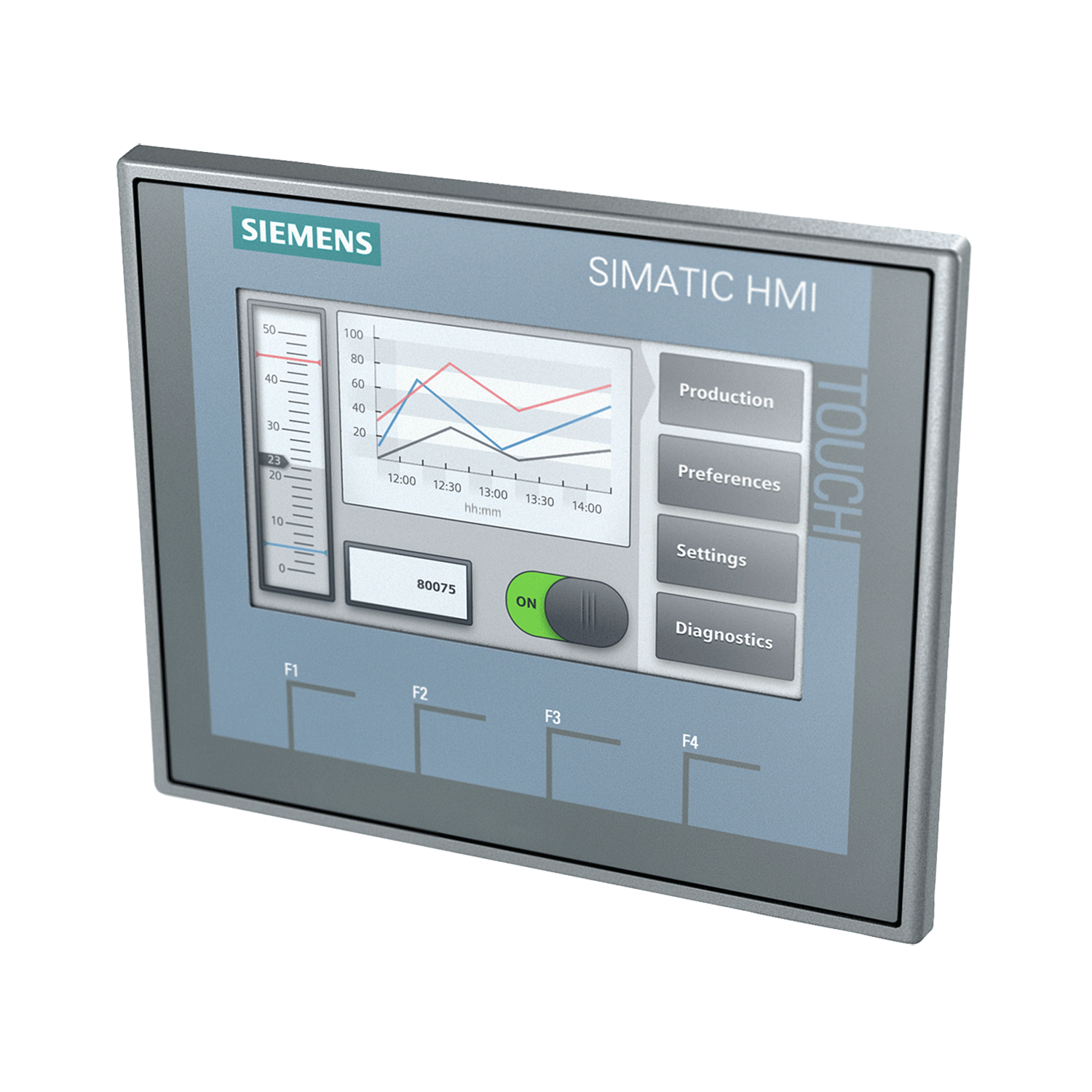 Imagen de PANTALLA 4"  SIMATIC HMI  KTP400  BASIC PANEL