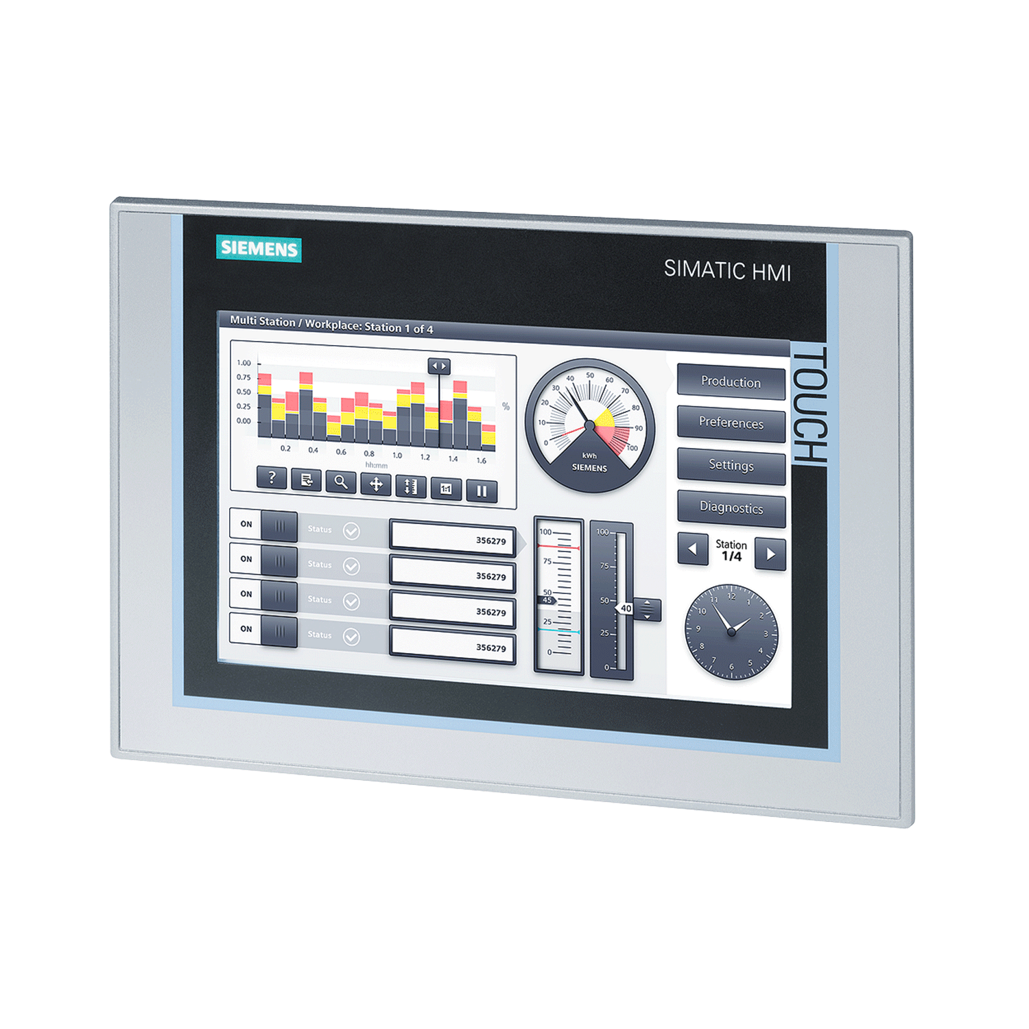 Imagen de PANTALLA 9" HMI TP900  COMFORT PANEL