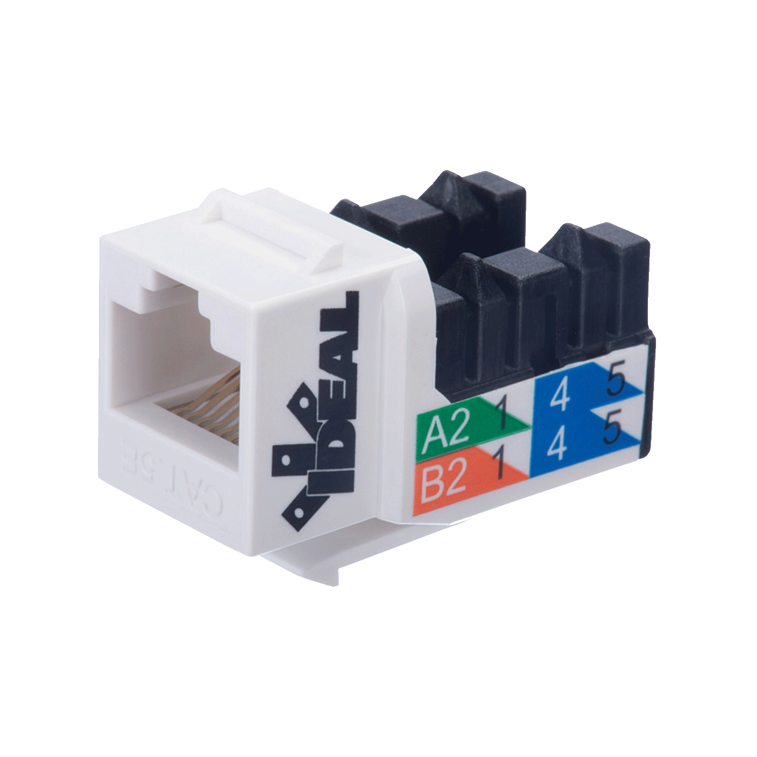 Imagen de JACK MODULAR CAT6 8P8C BLANCO IDEAL