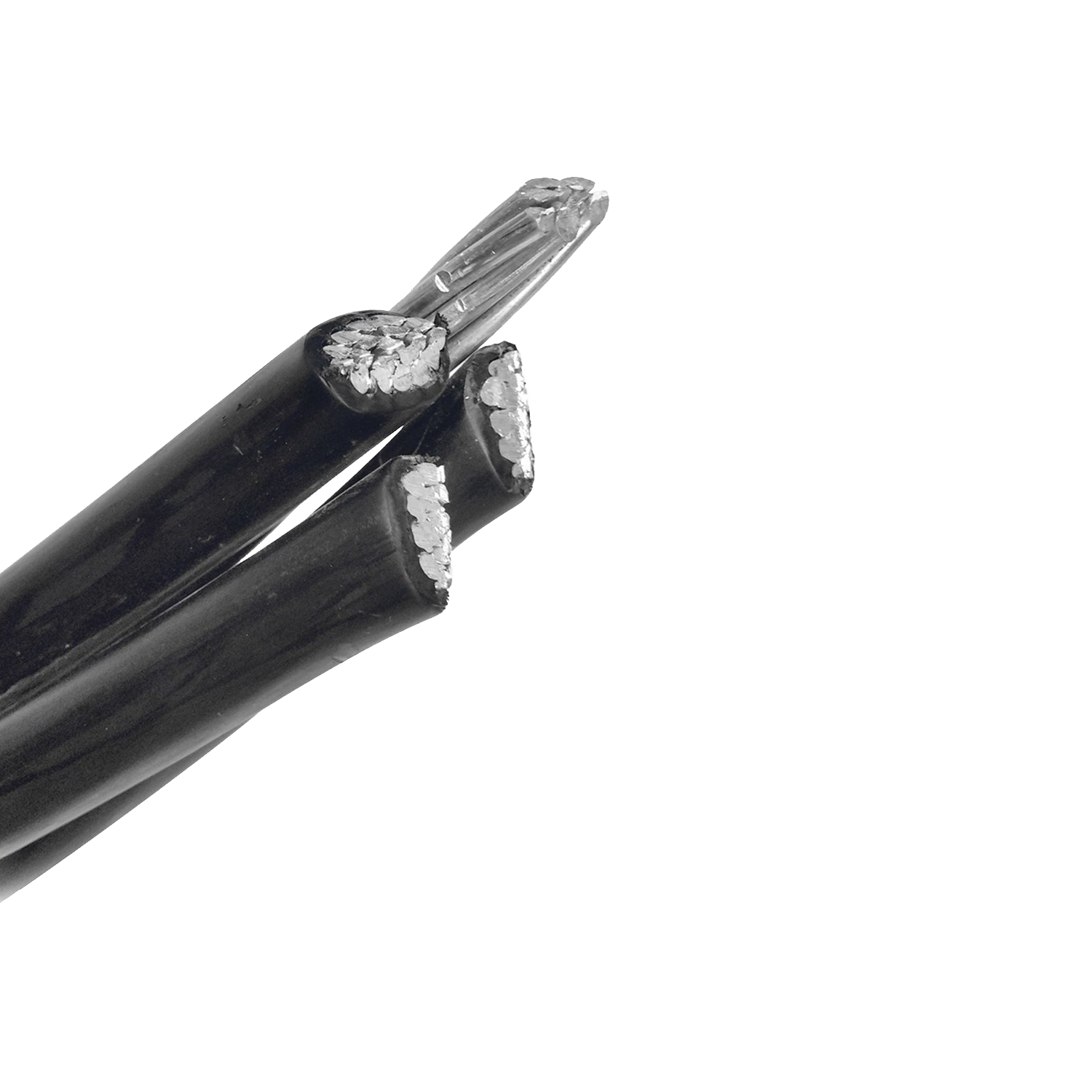 Imagen de CABLE DISTRIBUCION AEREA ALUMINIO PSD (3+1) 4 AWG 600V MENSAJERO AAC