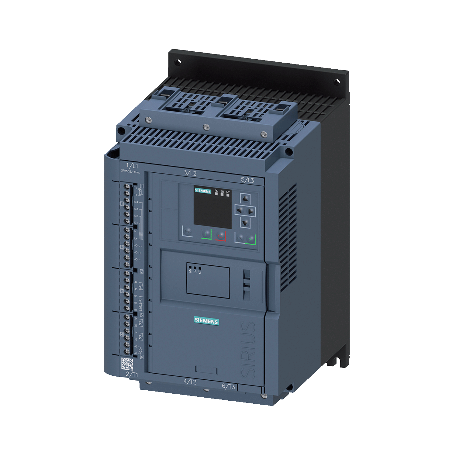 Imagen de ARRANCADOR SUAVE ESTADO SOLIDO 3RW55 93 AMP 25/60 HP 200-480V CONTROL 110-220 V AC