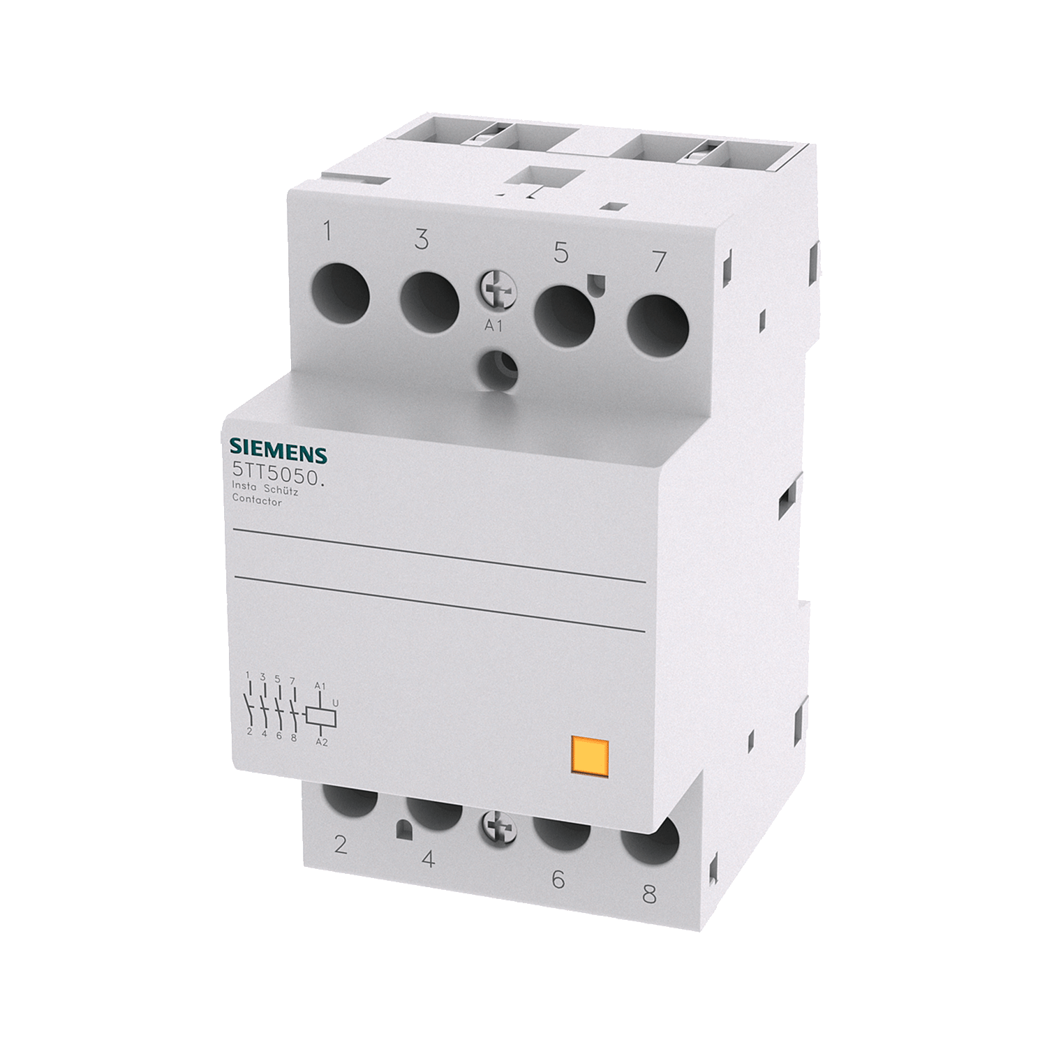 Imagen de CONTACTOR INSTA CON 4 CONTACTOS NA CONTACTO P. 230, 400 V AC 63A CONTROL 230 V AC