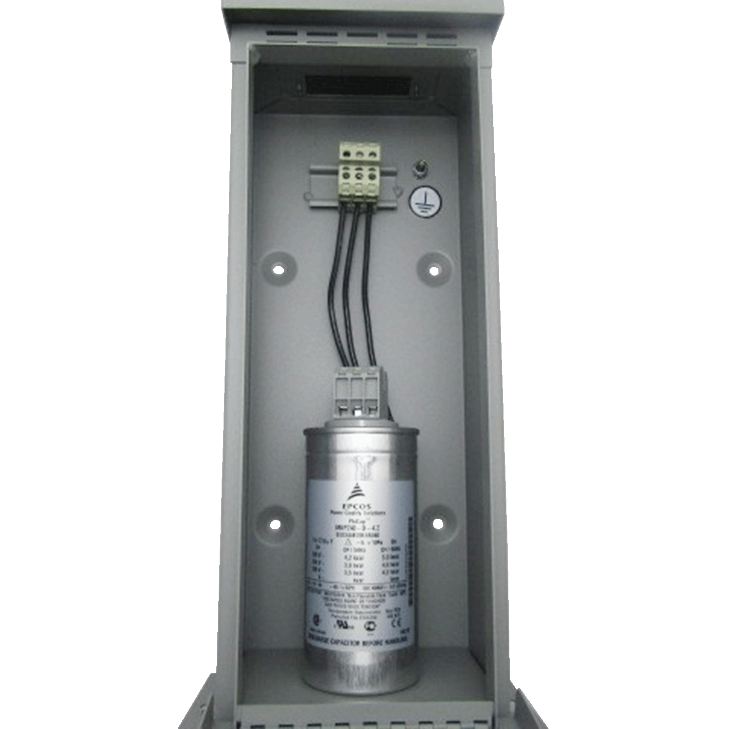 Imagen de BANCO DE CAPACITORES 10 KVAR 480 V FIJO A7B10000002693  (NO APLICA GARANTIA POR: TRANSITORIOS Y/O AR