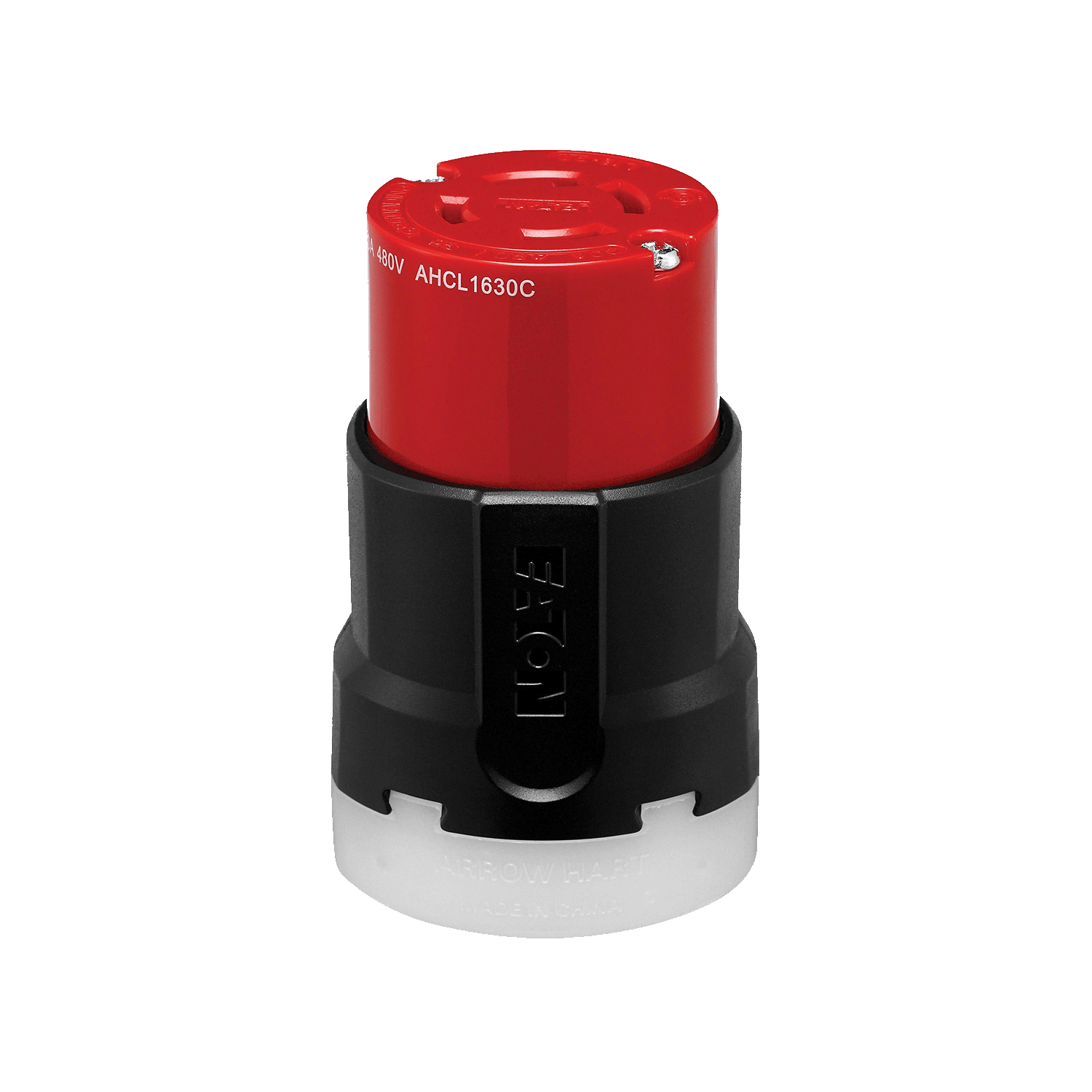 Imagen de RECEPTACULO MEDIA VUELTA COLGANTE 3P 4H 30A 480V AC NEMA L16-30 GRADO INDUSTRIAL