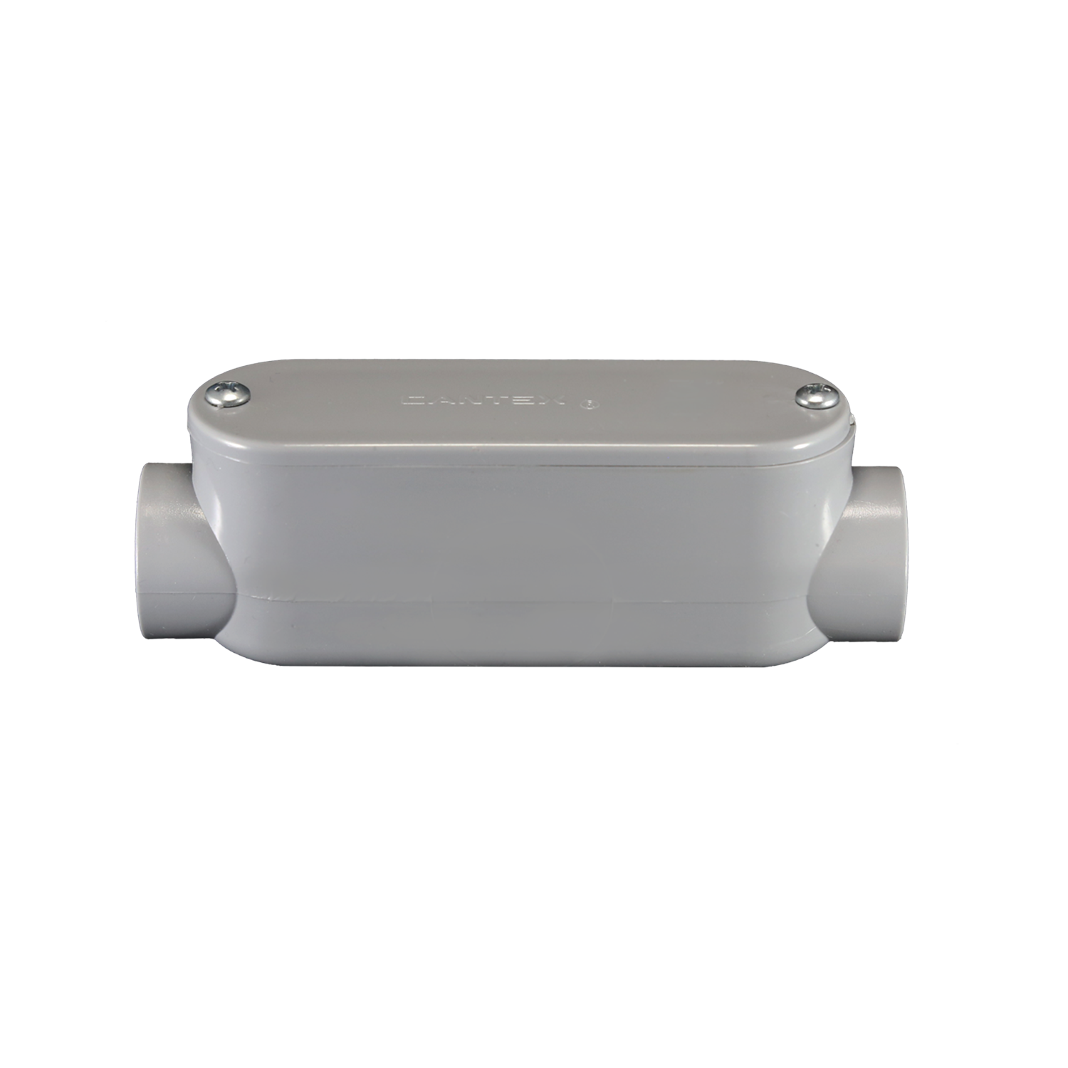 Imagen de CONDULET "C" PVC CED40/PLASTICO GRIS 1" UL 78118