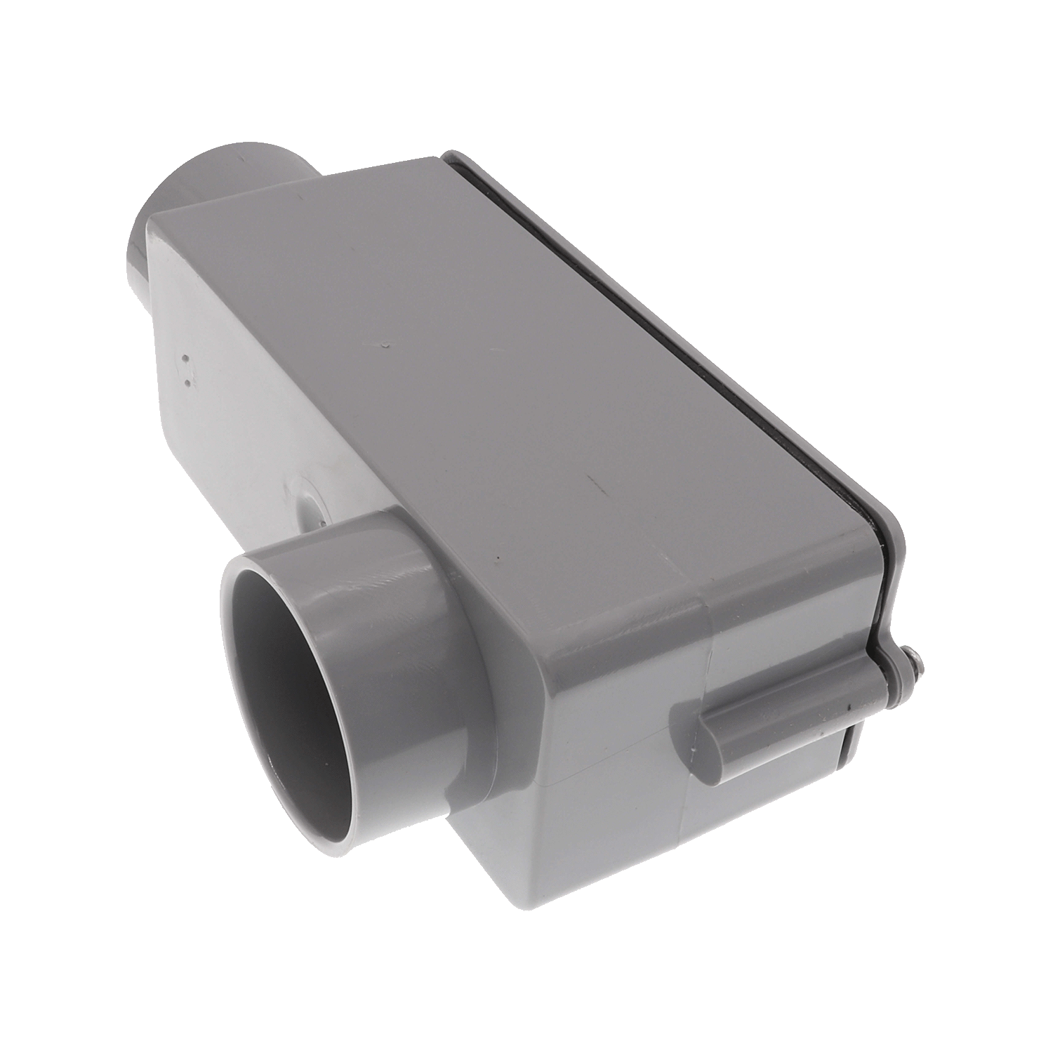 Imagen de CONDULET "LB" PVC CED40/PLASTICO GRIS 1-1/4" UL LB12 9037190