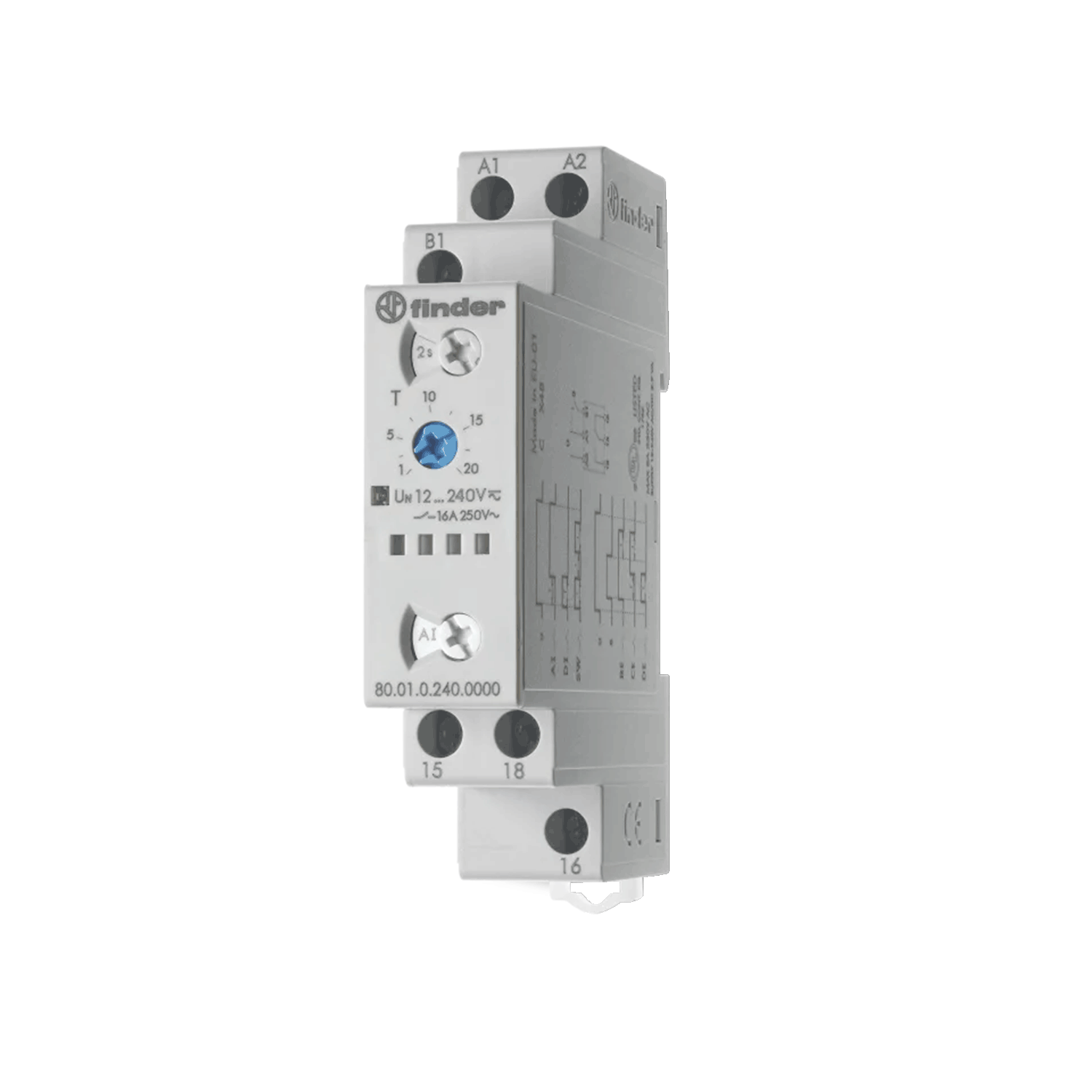 INTERRUPTOR TEMPORIZADOR PROGRAMABLE AC 220V 110V, DC 12V 16A 25A BUEN  temporizador Din Rail