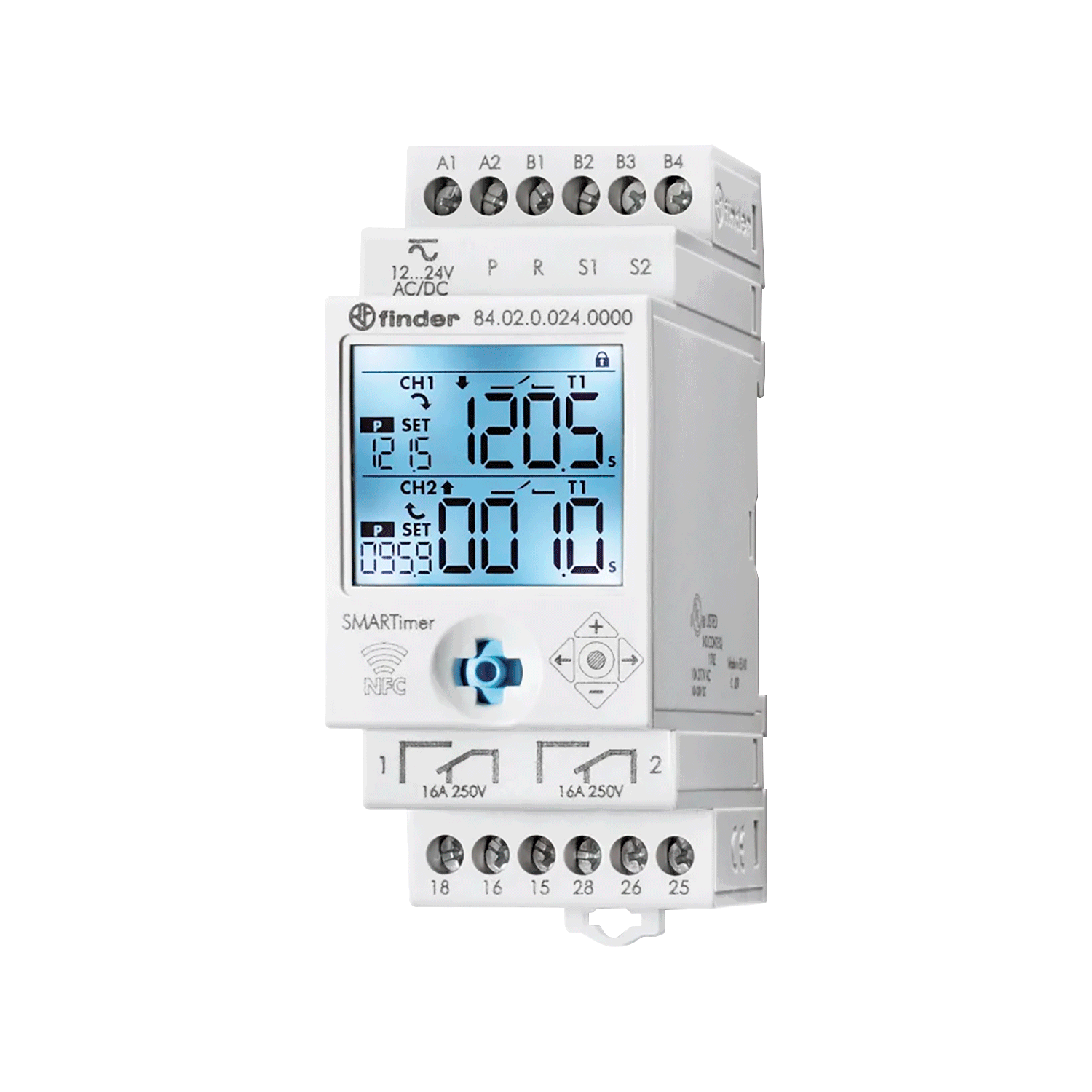 Imagen de TEMPORIZADOR INTELIGENTE MULTIFUNCION 110…240 V AC/DC 16 A