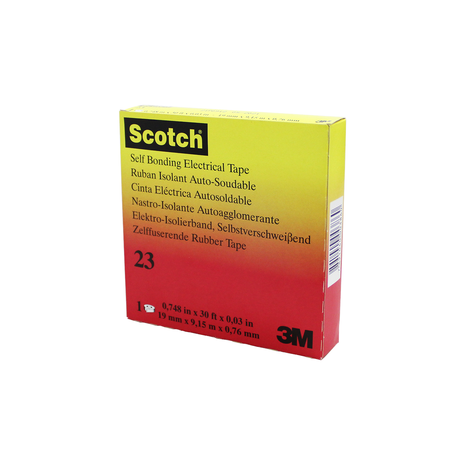 Imagen de CINTA HULE AUTOFUSIONABLE 23 19MM X 9.15M SCOTCH (3M)