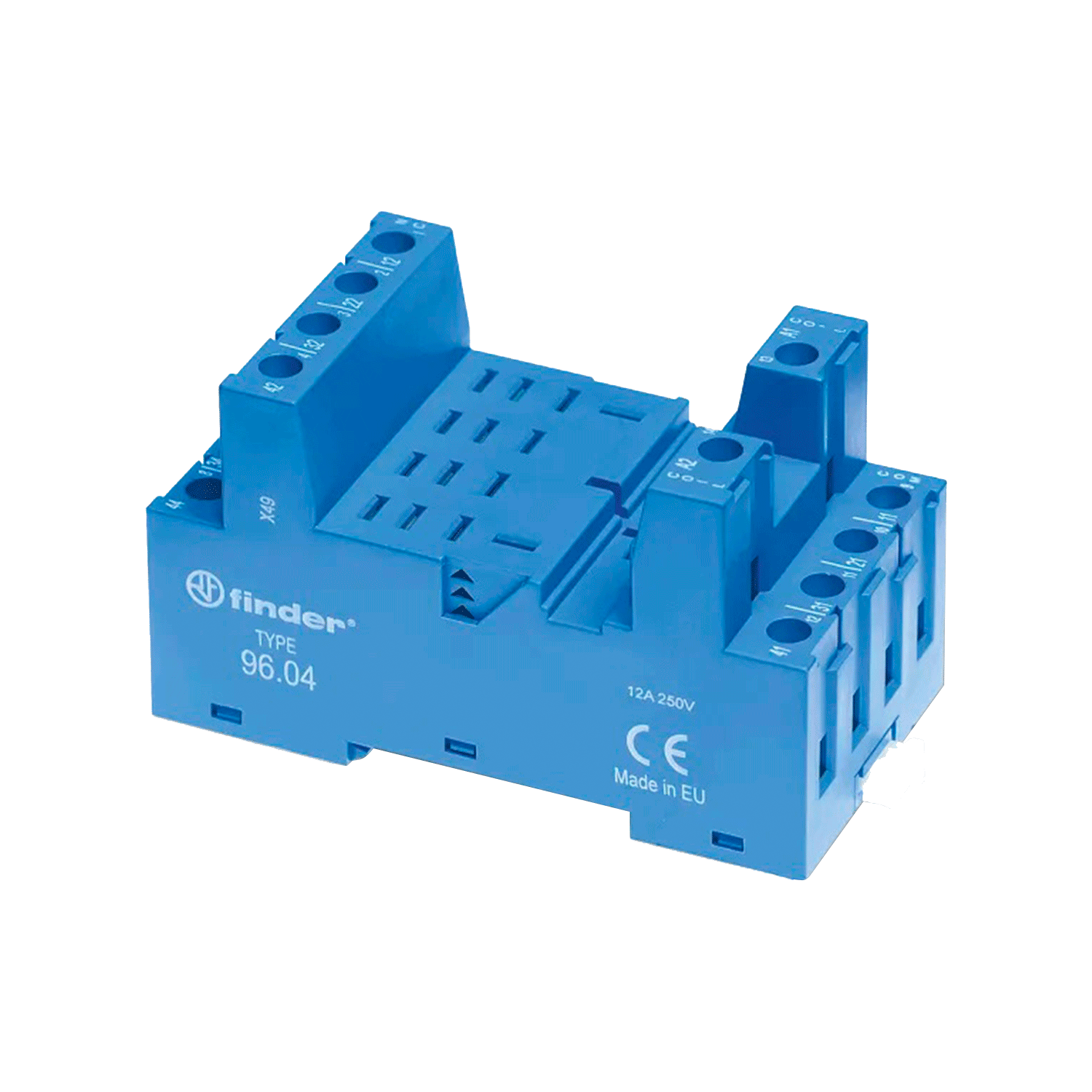 Imagen de BASE PARA RELEVADOR 56.34 COLOR AZUL 96.04SMA