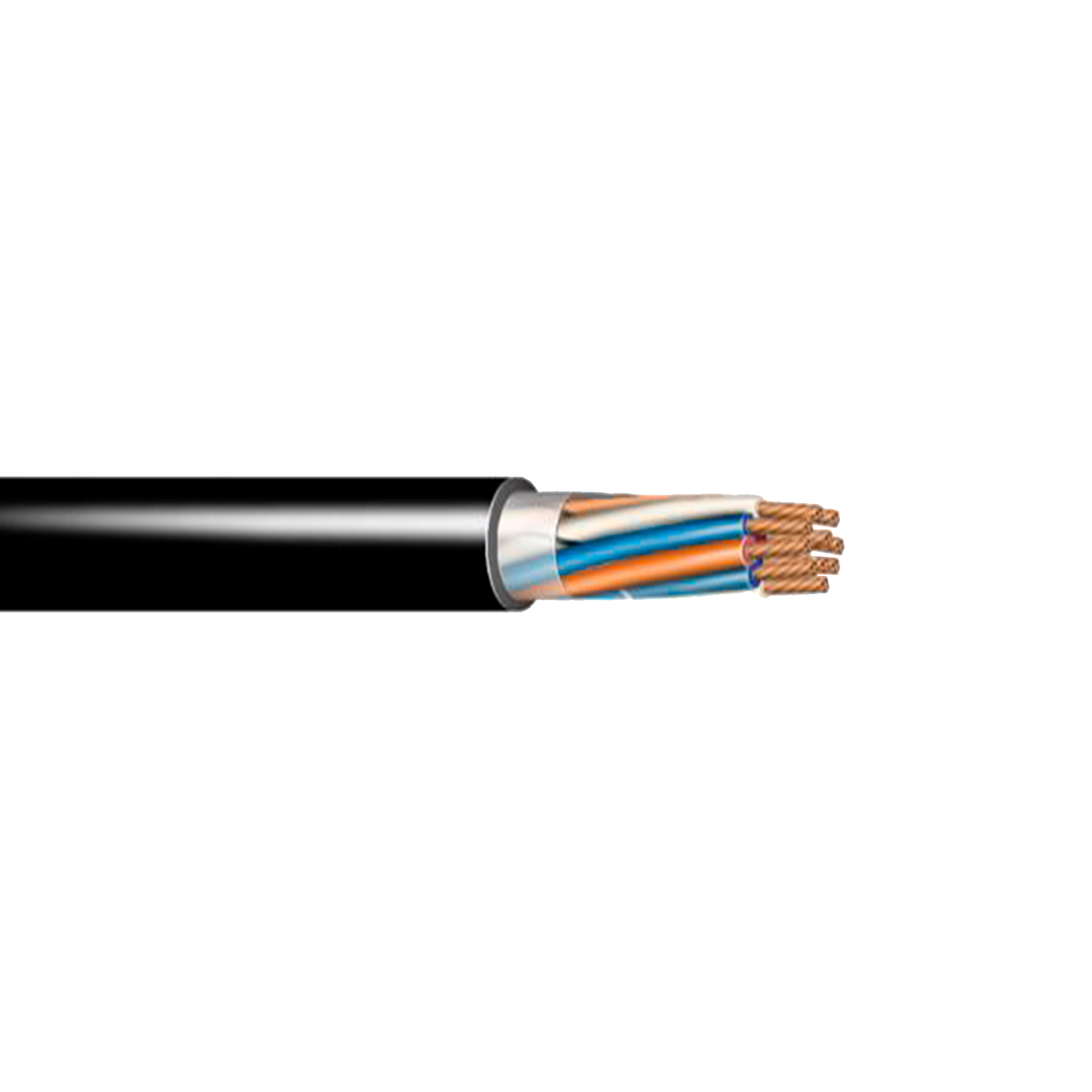 Imagen de CABLE DE CONTROL 2 x14 AWG 600V 2C 7H THW-LS PVC+PVC PLANO NMX J10    ZQ00