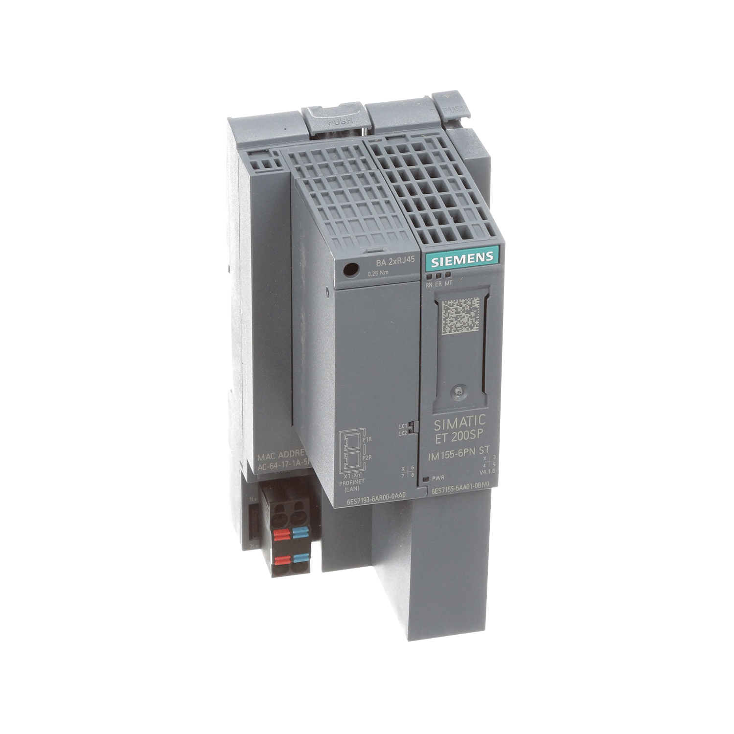 Imagen de MODULO COMUNICACION PROFINET IM155-6PN PARA ET 200SP  6ES71556AA000BN0